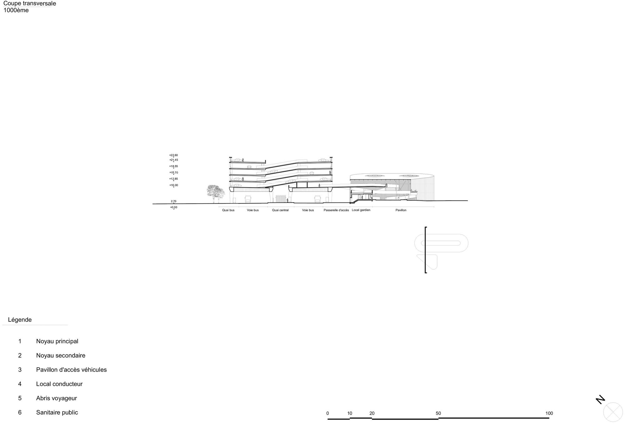 法國 Cesson - Viasilva (métro de Rennes) 捷運地鐵站 Ateliers O-S architectes 