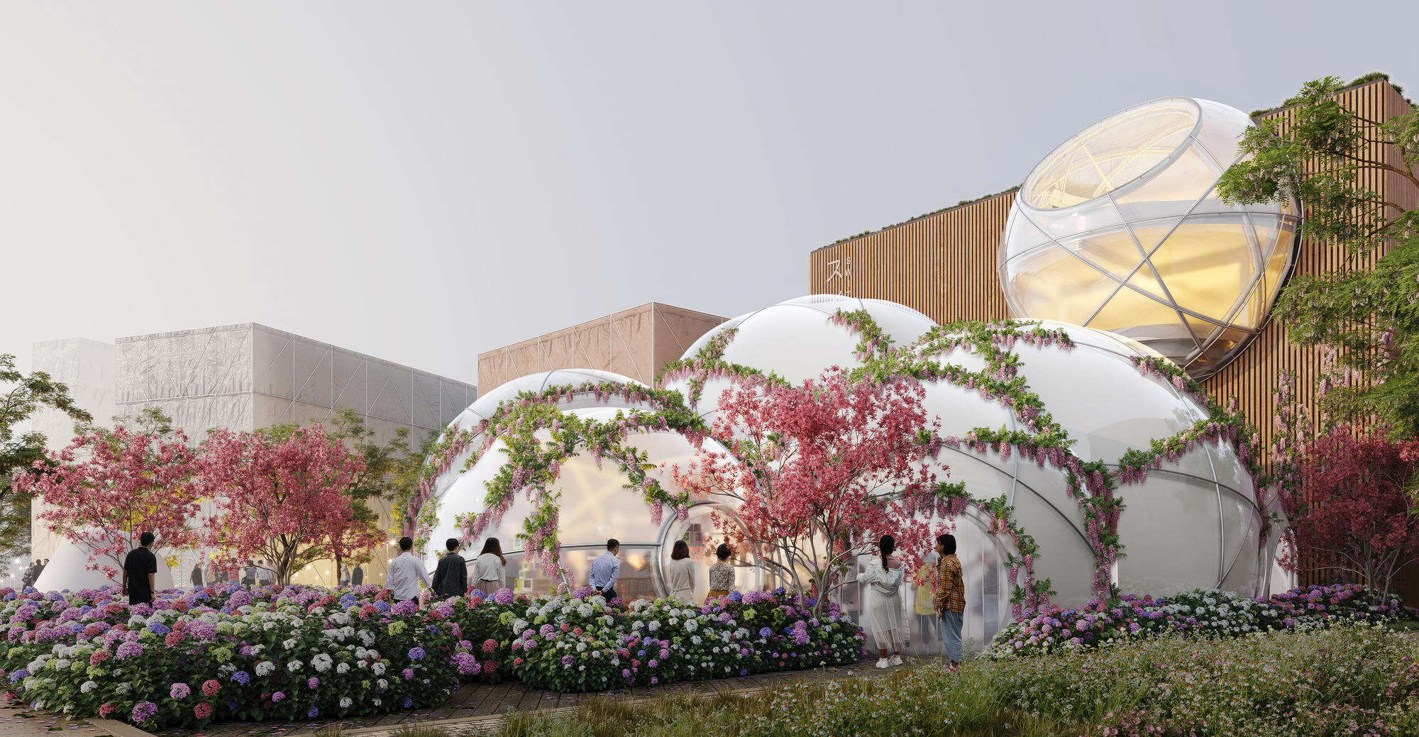 2025年大阪世界博覽會瑞士館 The Swiss Pavilion, Designed by Manuel Herz Architekten Explores Lightweight Materials at Expo Osaka 2025