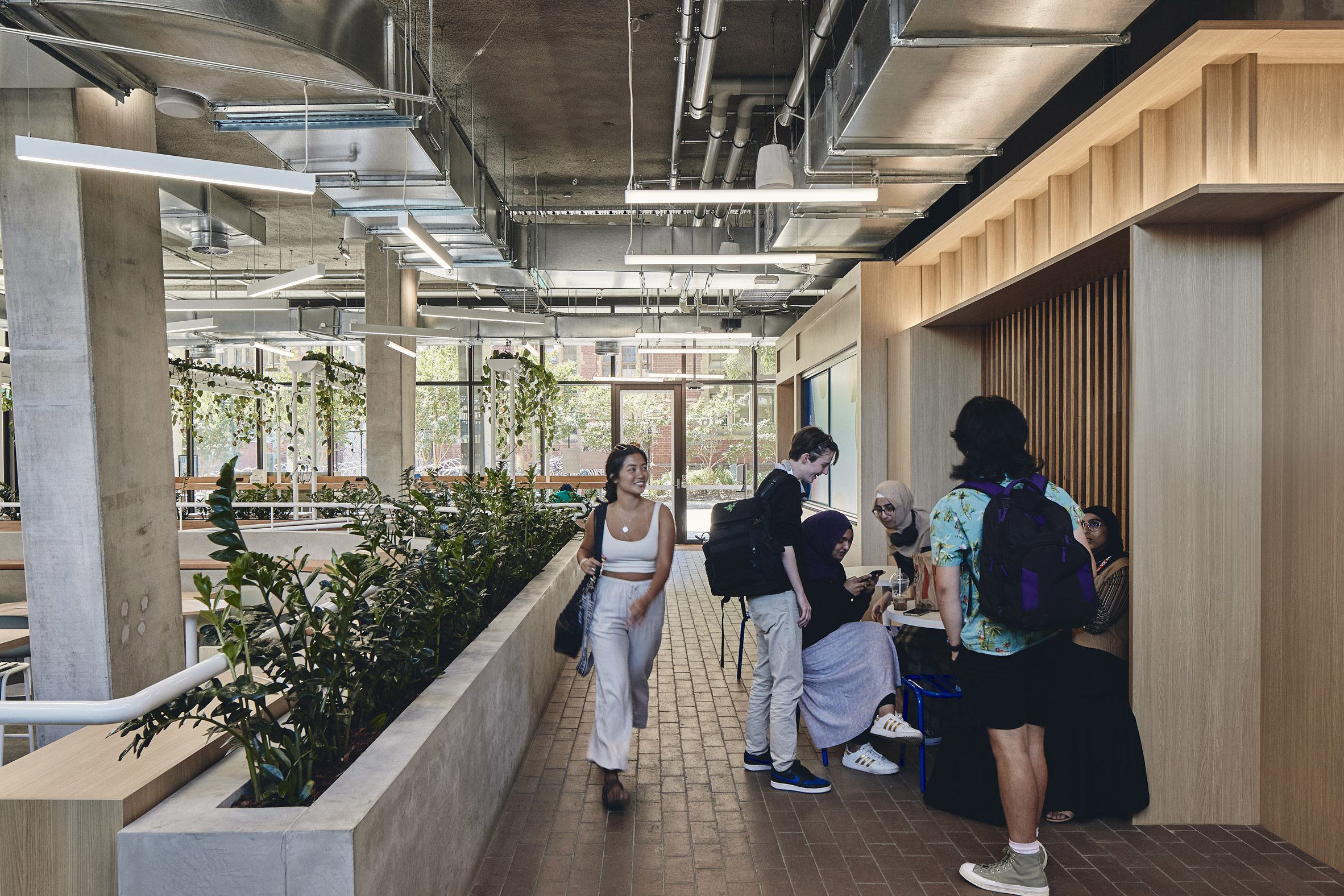 University of Melbourne Student Pavilion by KoningEizenberg 澳洲墨爾本大學 學生活動中心 清水模 清水混凝土