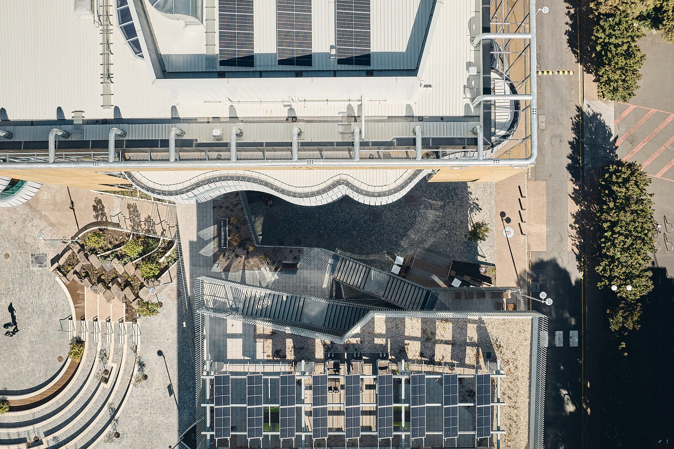 University of Melbourne Student Pavilion by KoningEizenberg 澳洲墨爾本大學 學生活動中心 清水模 清水混凝土