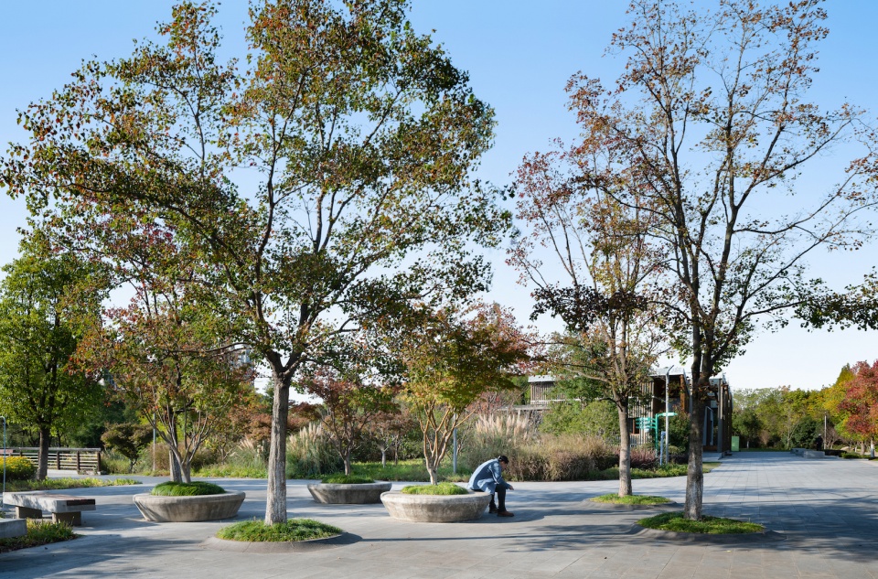 PLAT Studio 景觀設計 昆山市城市生態森林公園西入口