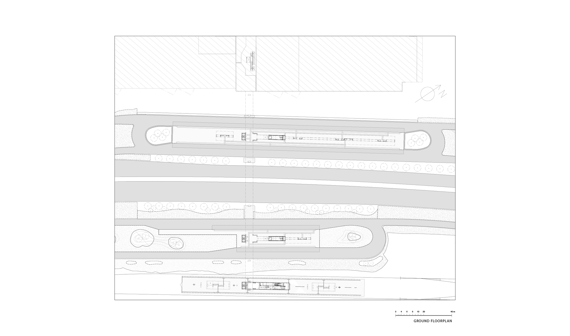 Ahlqvist & Almqvist Architects瑞典木構造Arninge 車站