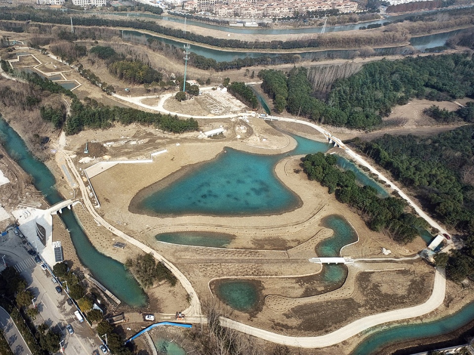 基地改造前 / 施工進行中