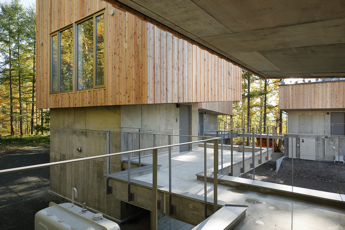 美瑛のコテージ群 北海道美瑛小屋村 佐野健太建築設計事務所　Kenta SANO