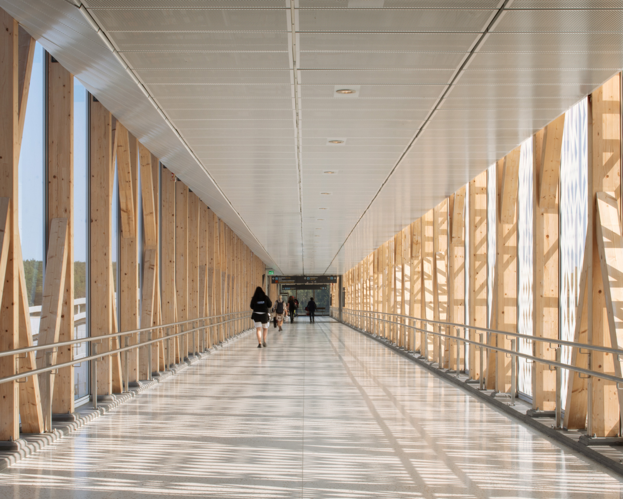 Ahlqvist & Almqvist Architects瑞典木構造Arninge 車站