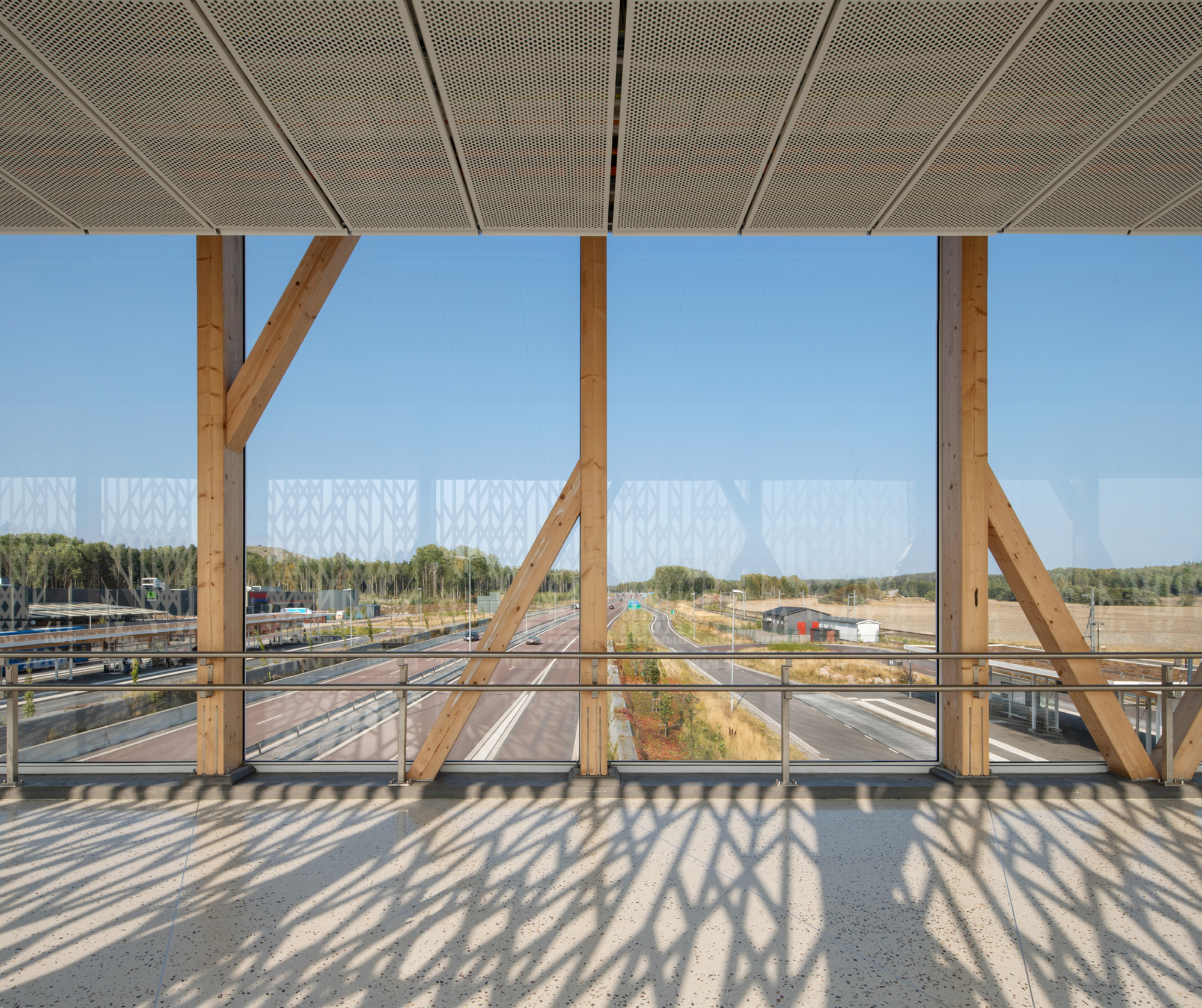 Ahlqvist & Almqvist Architects瑞典木構造Arninge 車站