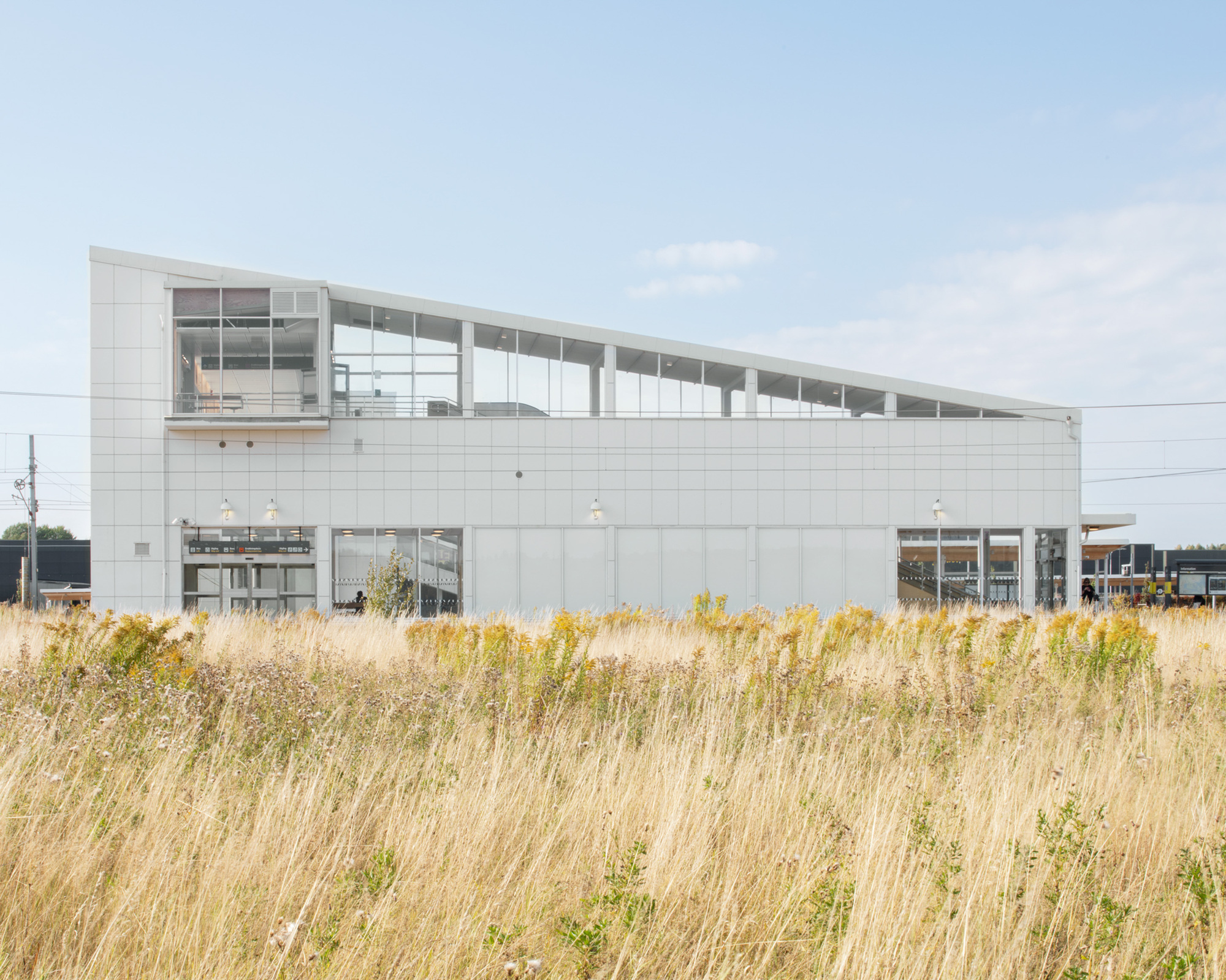 Ahlqvist & Almqvist Architects瑞典木構造Arninge 車站
