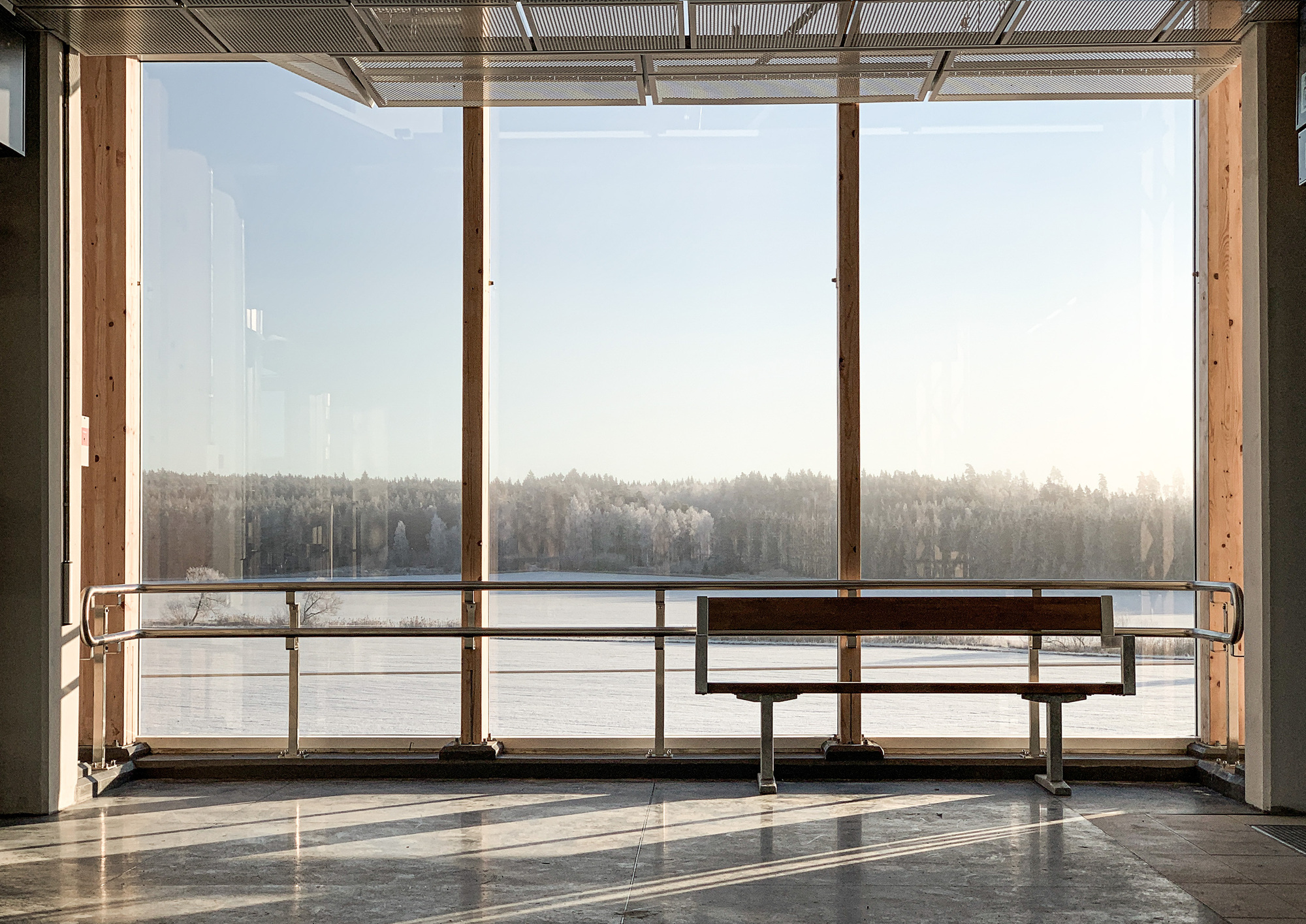 Ahlqvist & Almqvist Architects瑞典木構造Arninge 車站