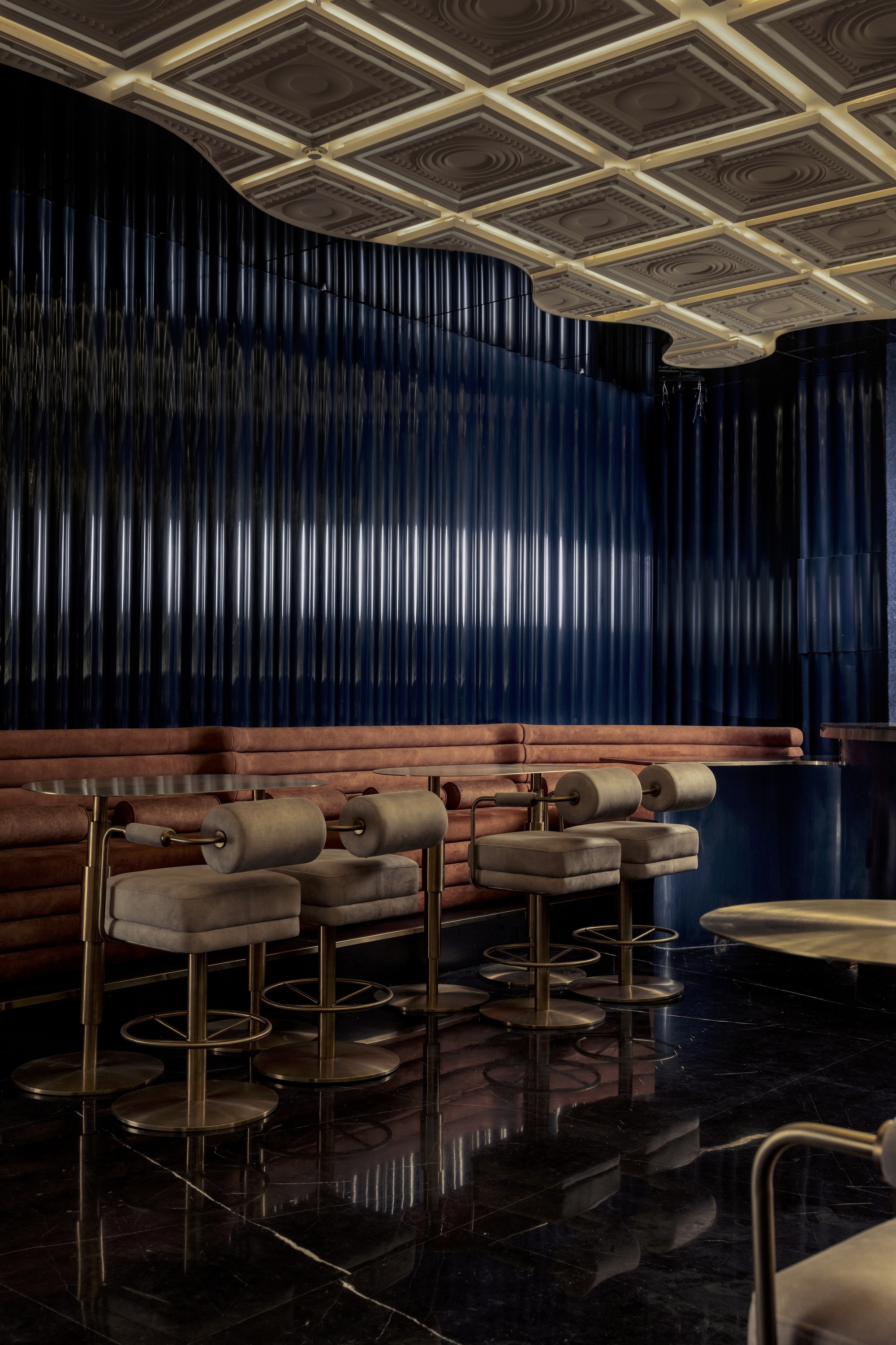 印度新德里Norman酒吧 New Delhi India Norman Cocktail Bar  Studiio Dangg 