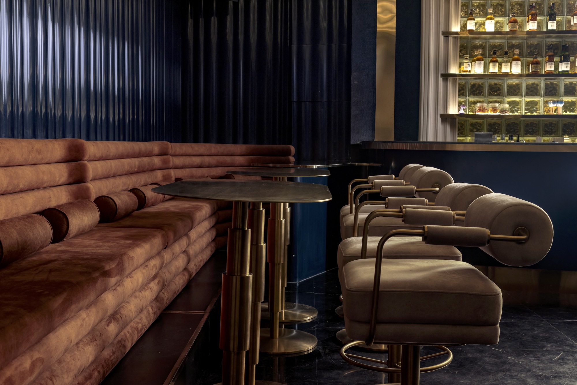 印度新德里Norman酒吧 New Delhi India Norman Cocktail Bar  Studiio Dangg 