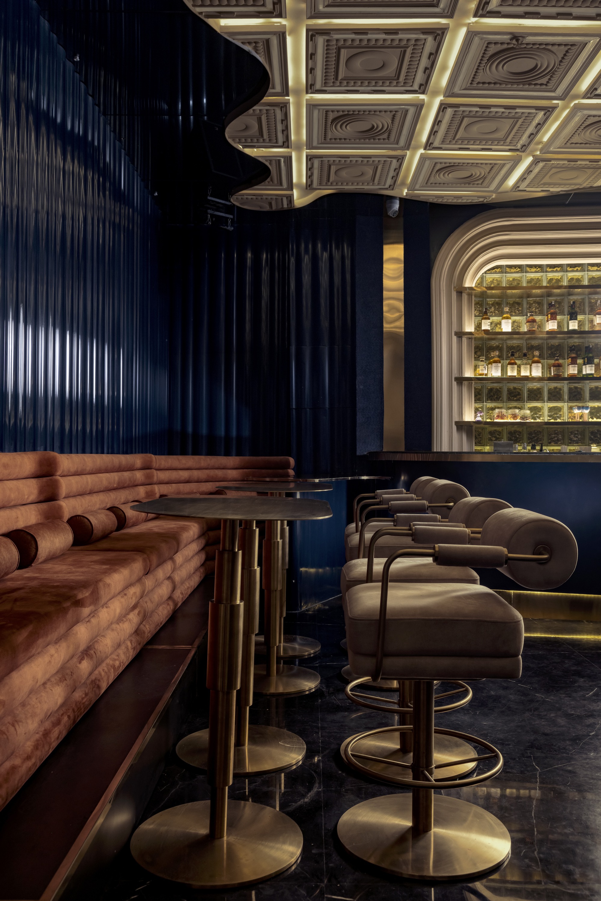 印度新德里Norman酒吧 New Delhi India Norman Cocktail Bar  Studiio Dangg 