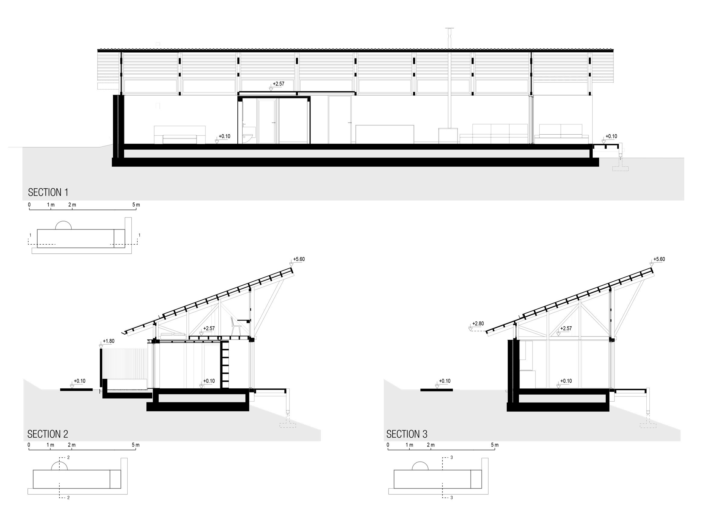 Section of Two Face House by SO?