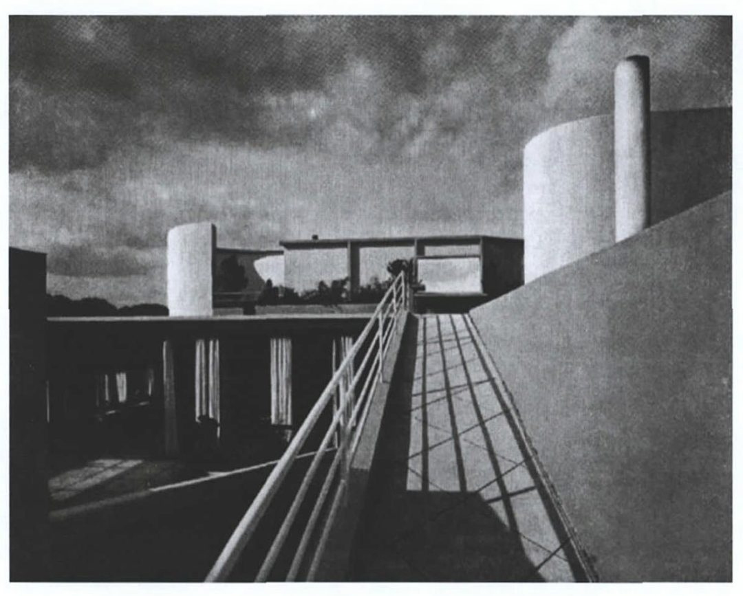 柯比意題為“建築散步”的照片，出版於《柯比意全集 第二卷 1929-1934》