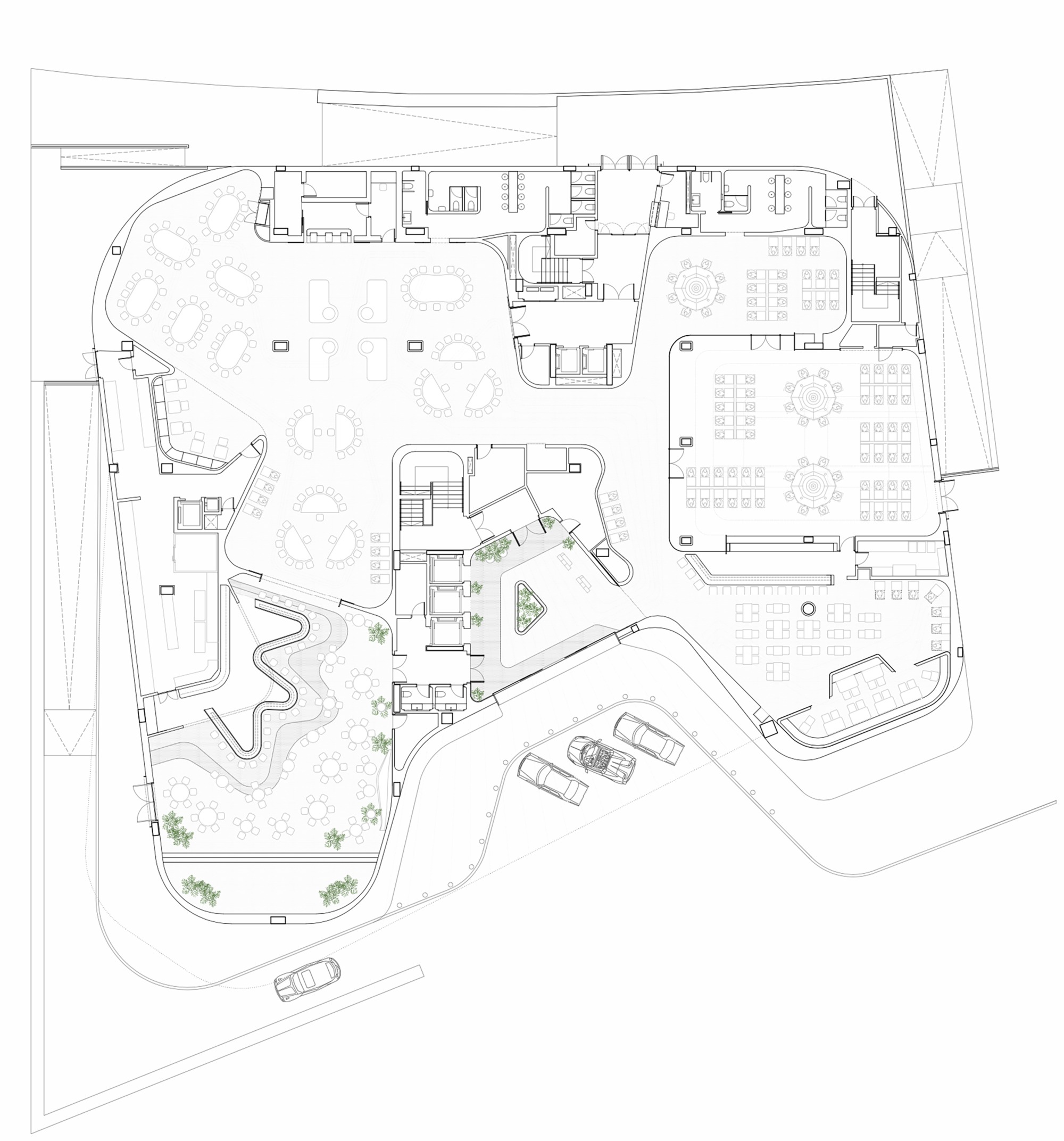 西班牙 Centro Gastronómico y de Ocio Odiseo 娛樂中心 Clavel Arquitectos