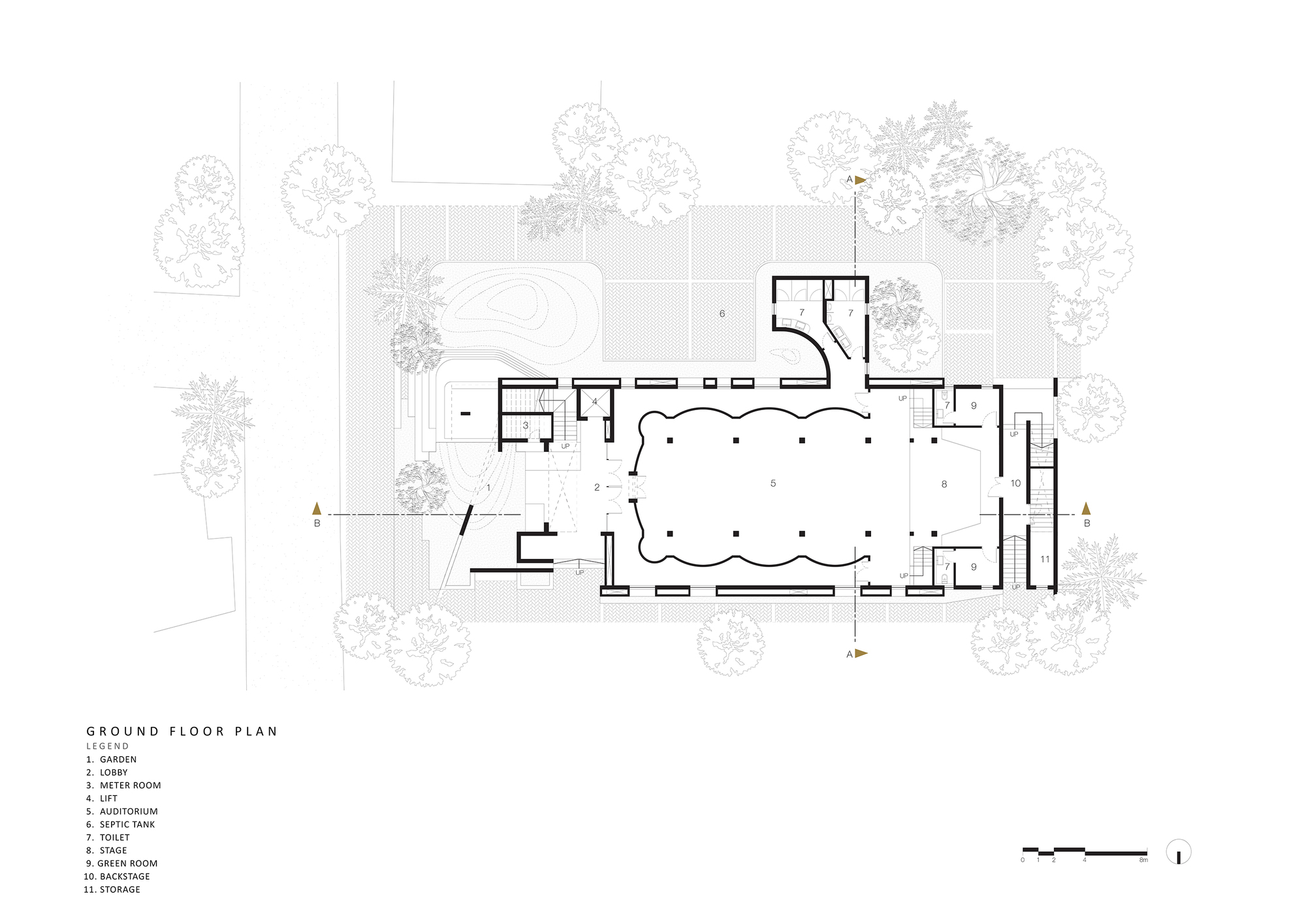 Abin Design Studio  印度Chinsurah Adisaptagram 社區活動中心