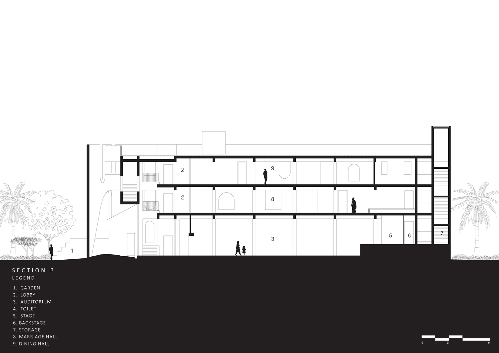 Abin Design Studio  印度Chinsurah Adisaptagram 社區活動中心