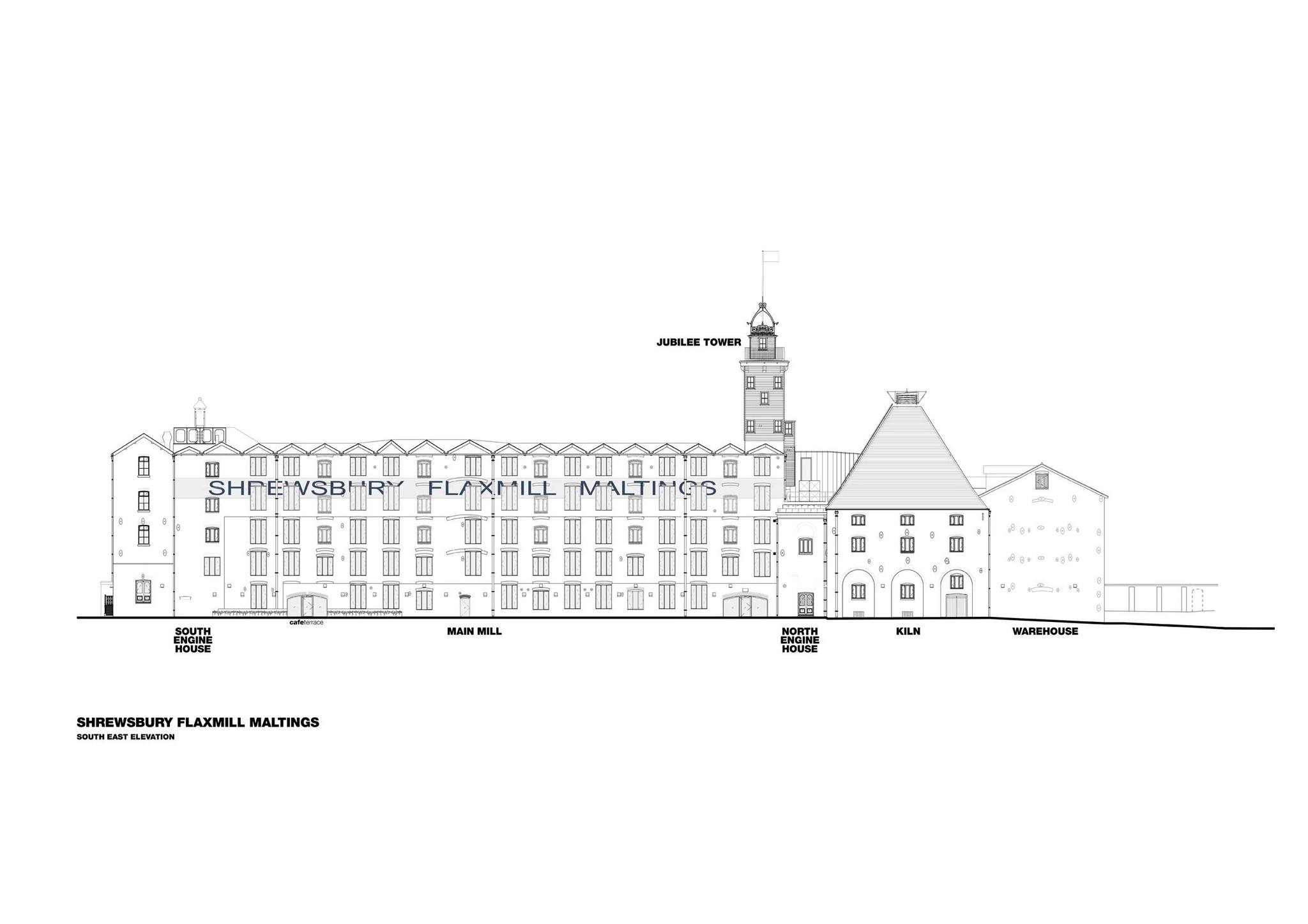 東南立面圖 Elevation