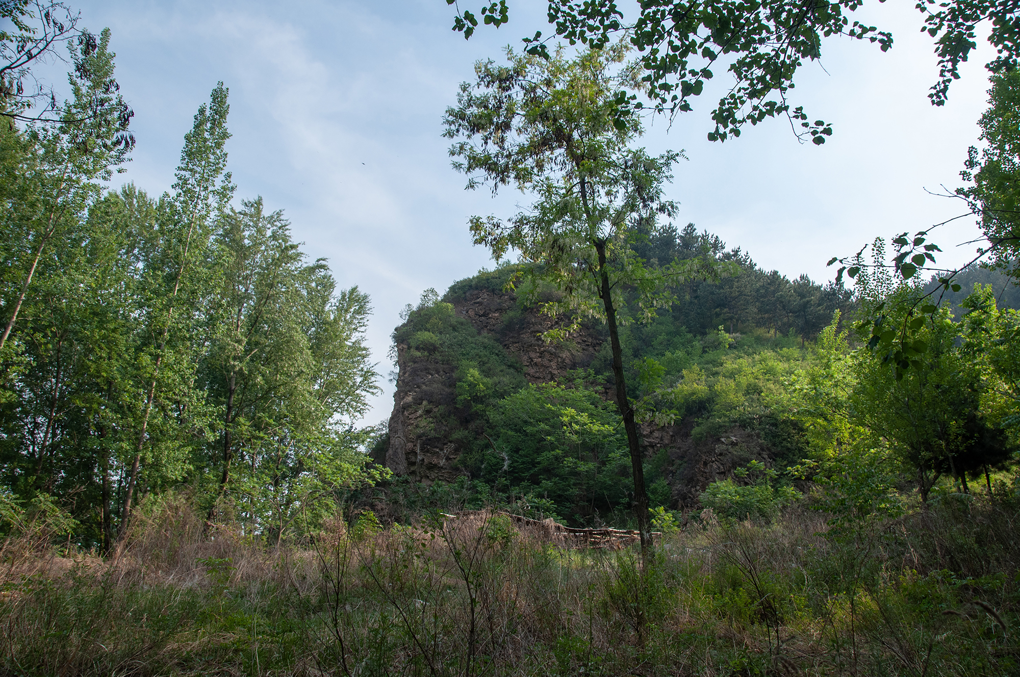 阿那亞·霧靈山眼石湯泉 基地原貌  攝影：直向建築