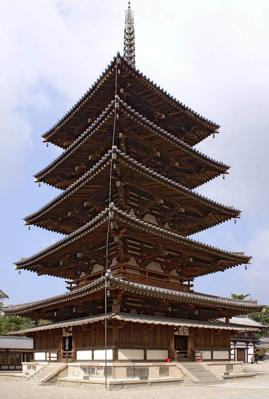圖4：日本法隆寺五重塔