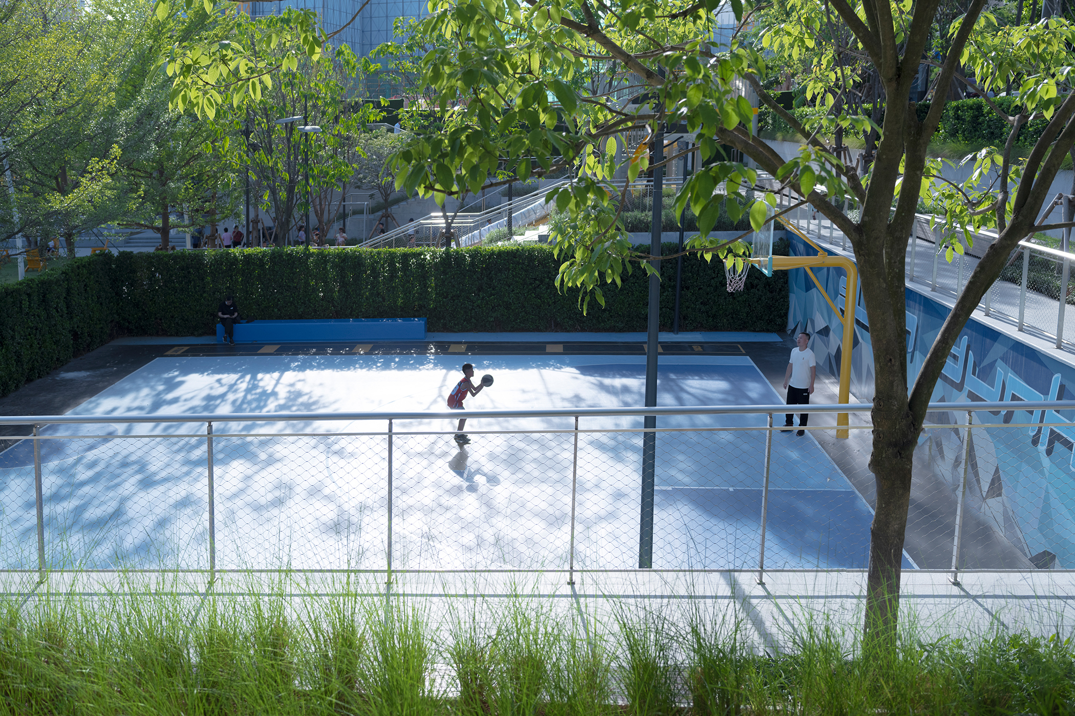 獨一無二的旋風籃球場