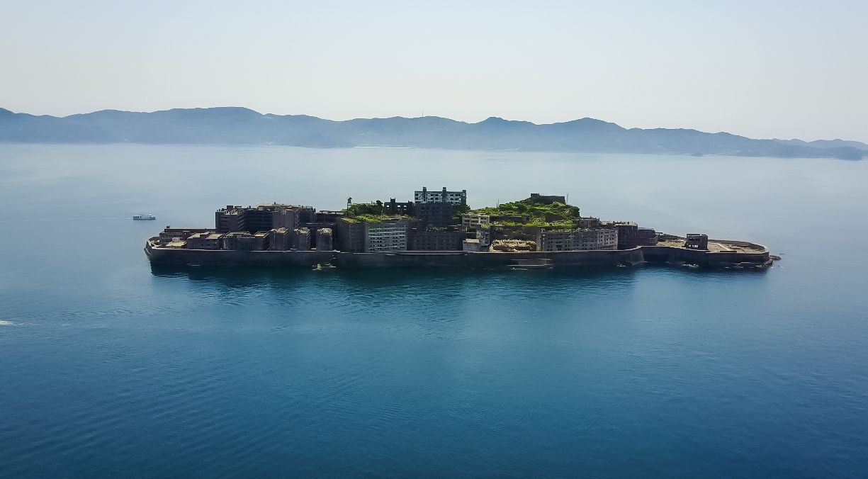 島嶼的景色隨時間推移不斷變化(圖片由軍艦島Concierge提供)