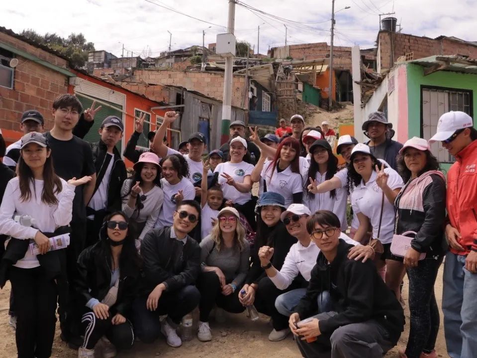 在哥倫比亞的field trip