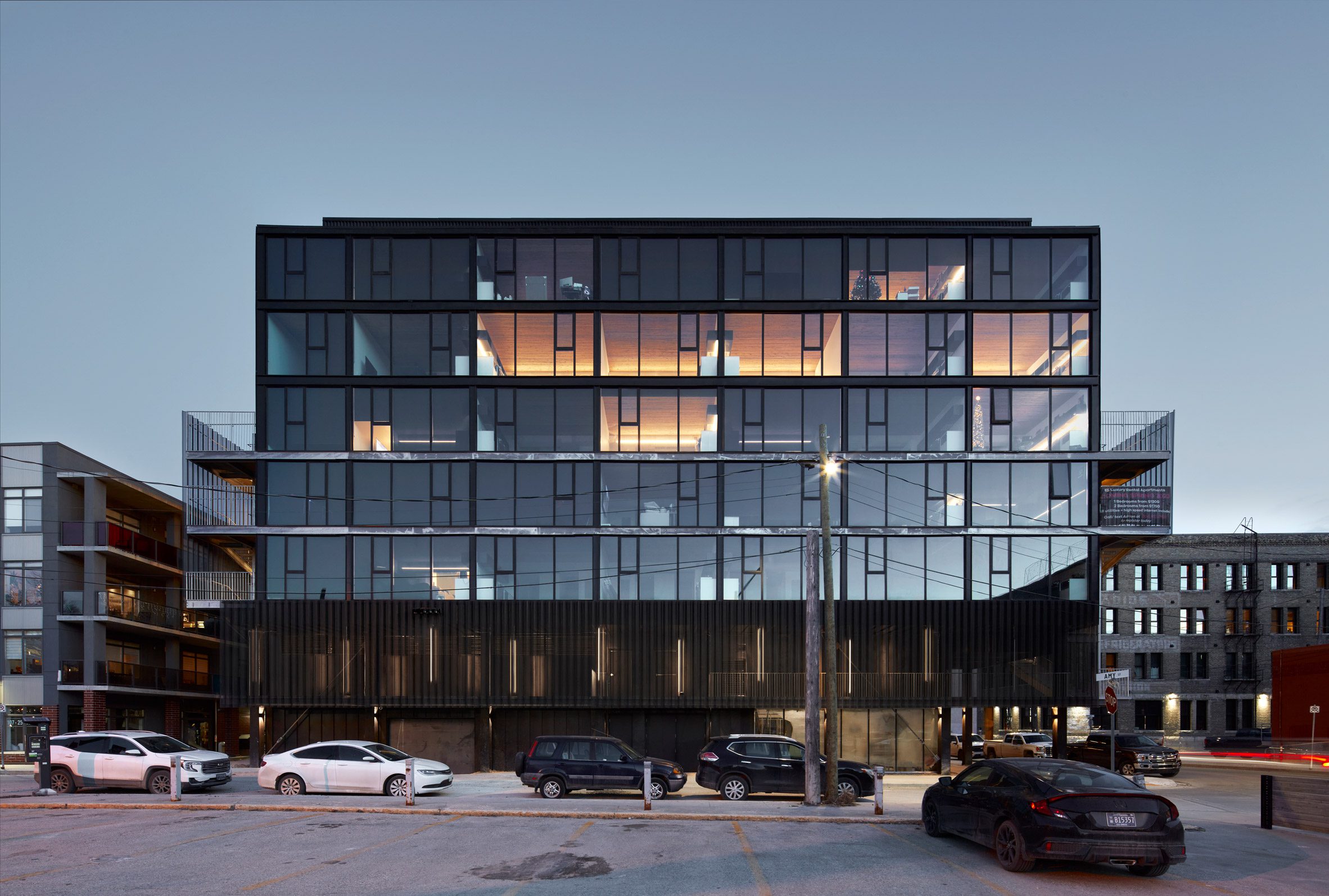 加拿大溫尼伯自來水廠 5468796 Architecture utilities building in Winnipeg Canada