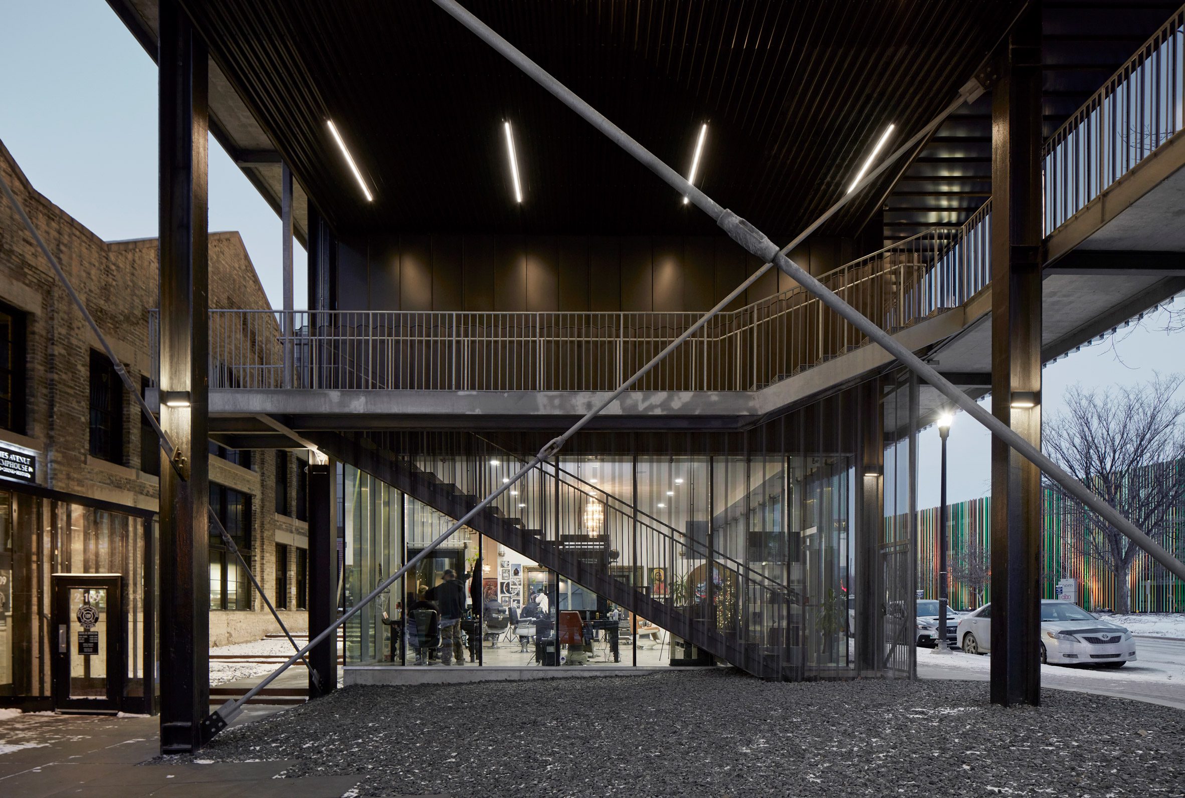 加拿大溫尼伯自來水廠 5468796 Architecture utilities building in Winnipeg Canada