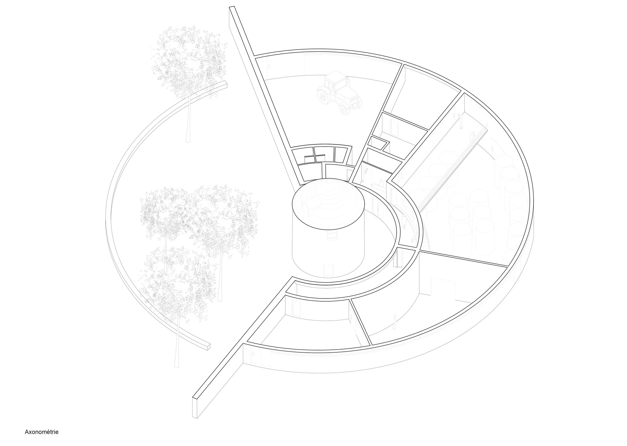 Mill Renovation  Winery Construction Carmen Maurice Architecture Vineyard de Rhuys Le vignoble de Rhuys - Dantelezh 法國酒莊