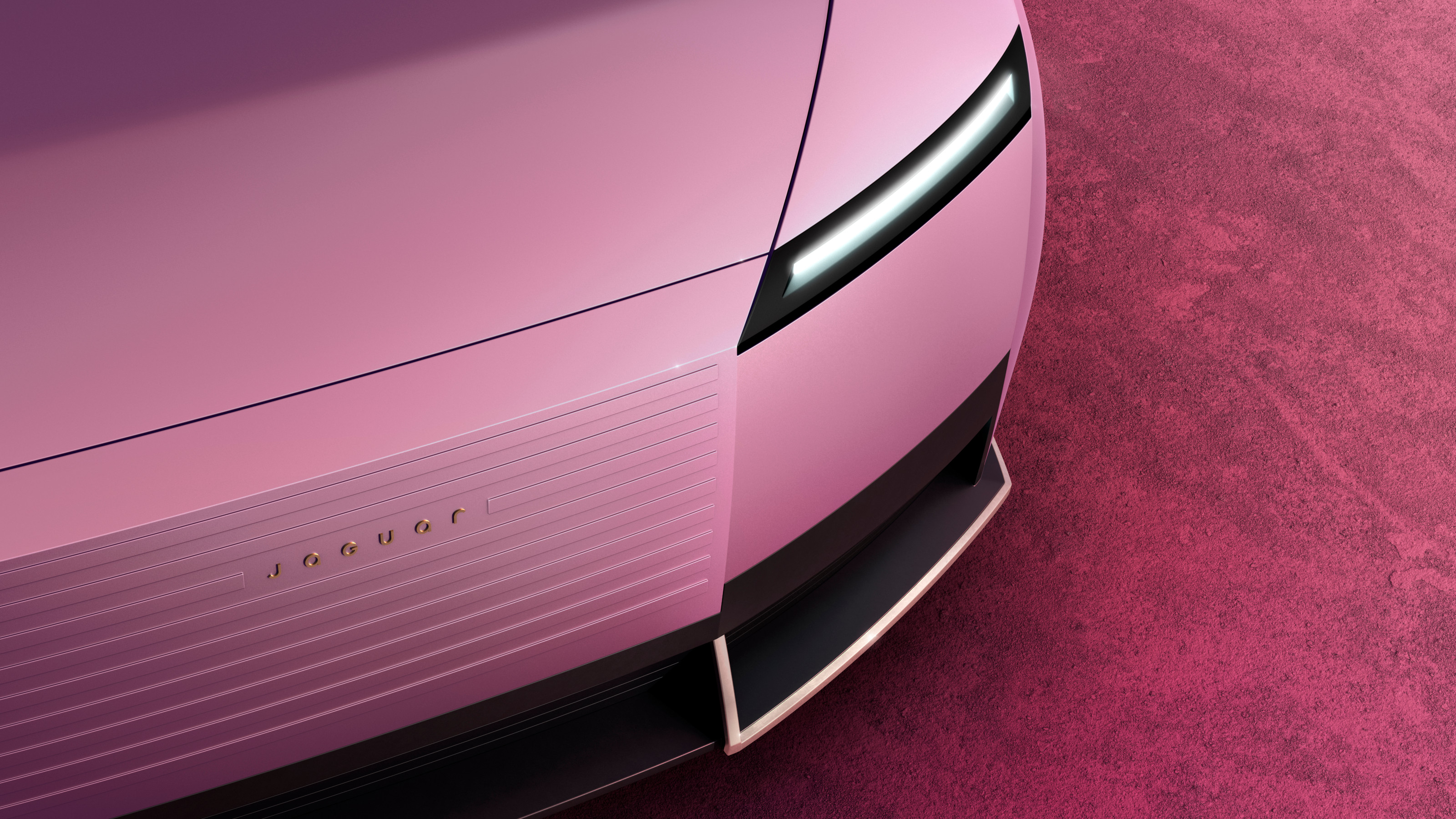 Jaguar Type 00 概念車的前端設計(圖片來源:Jaguar)