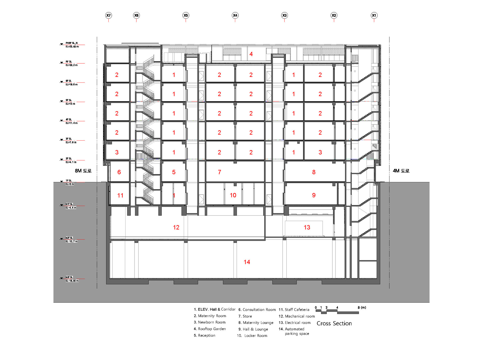 韓國坐月子中心 MizMedi DEAR'ONE 產後護理之家 首爾 垂直村落 yeonhan architects