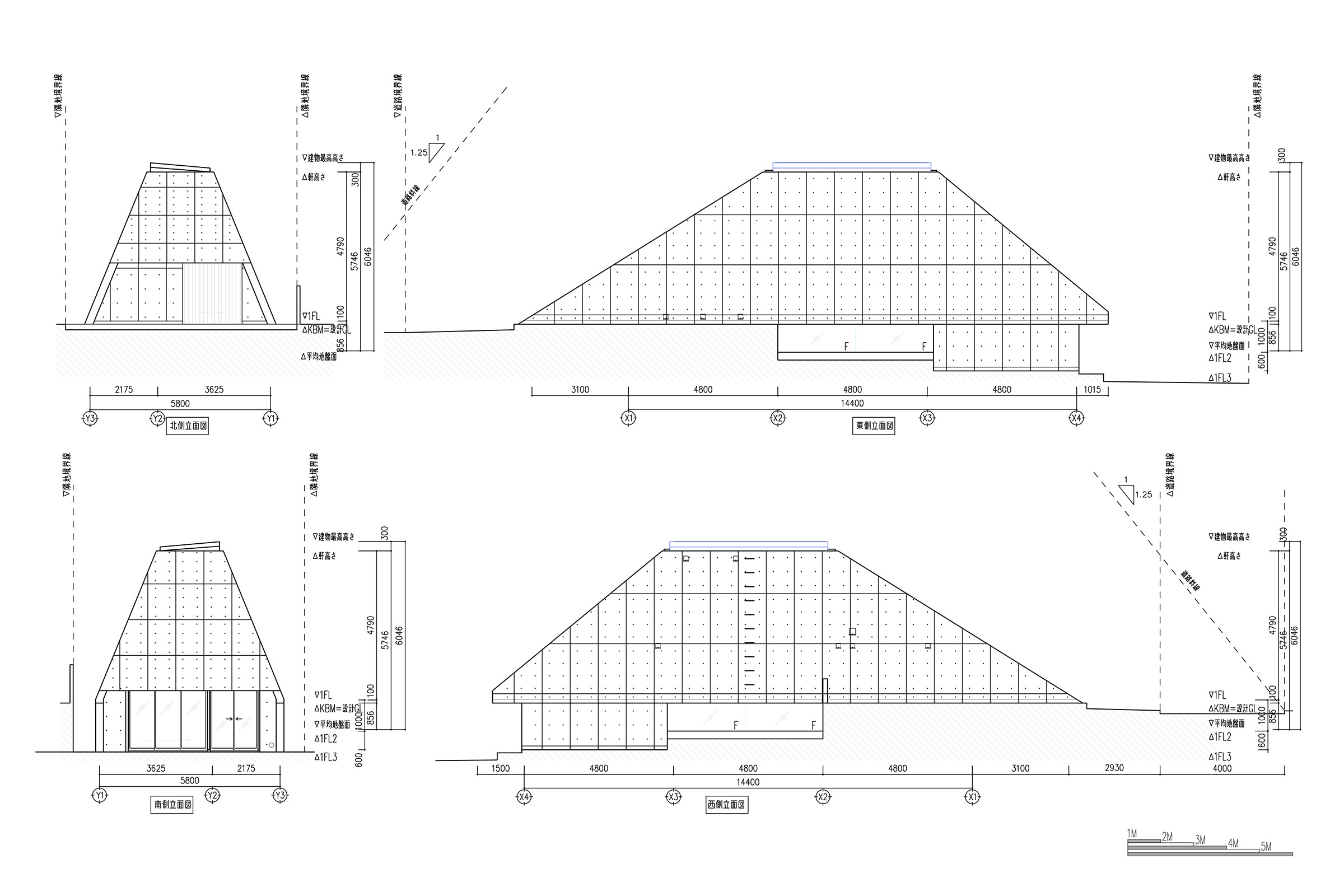 ピラミッドハット 五十嵐理人 IGArchitects 日本沖繩 私人住宅 金字塔小屋