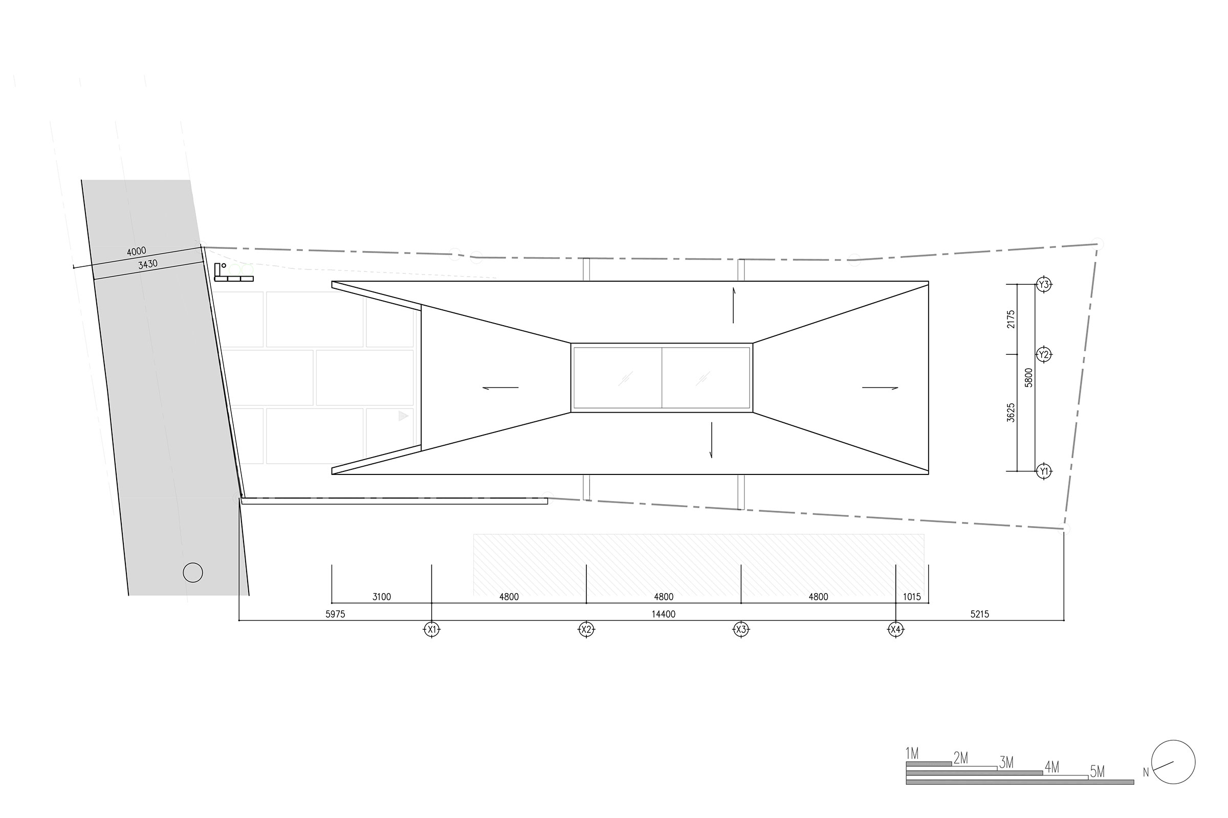 ピラミッドハット 五十嵐理人 IGArchitects 日本沖繩 私人住宅 Pyramid Hut 金字塔小屋 清水混凝土、清水模