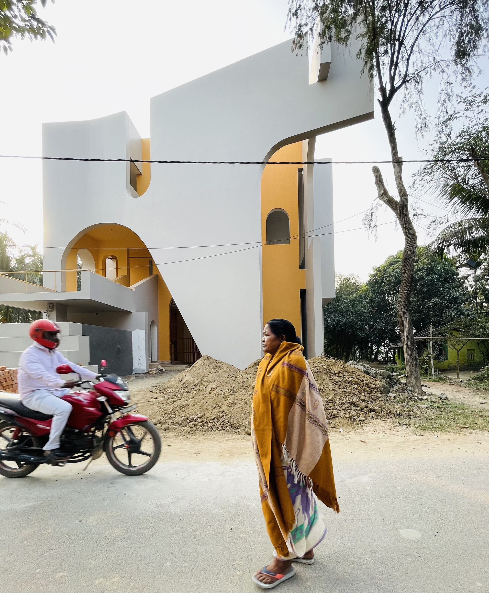 Abin Design Studio  印度Chinsurah Adisaptagram 社區活動中心