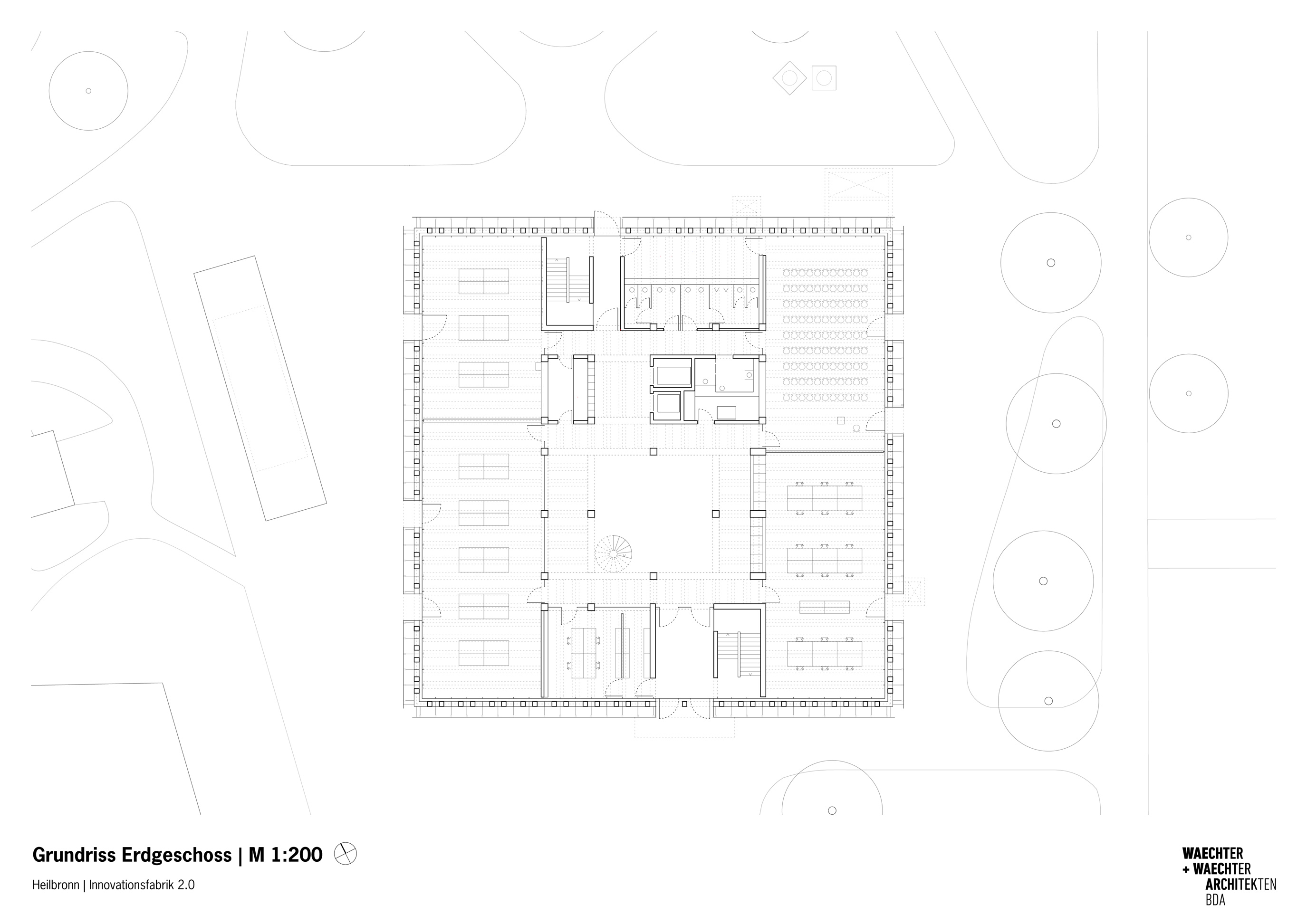 德國 海爾布隆 Heilbronn 木構大樓 Innovationsfabrik 2.0」(Innovation Factory 2.0)企業育成中心