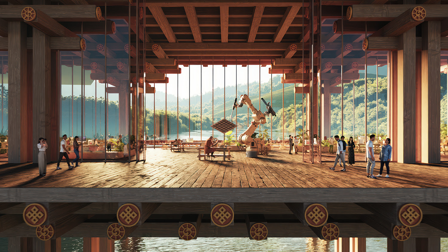 不丹格勒普正念之城 big Gelephu Mindfulness City