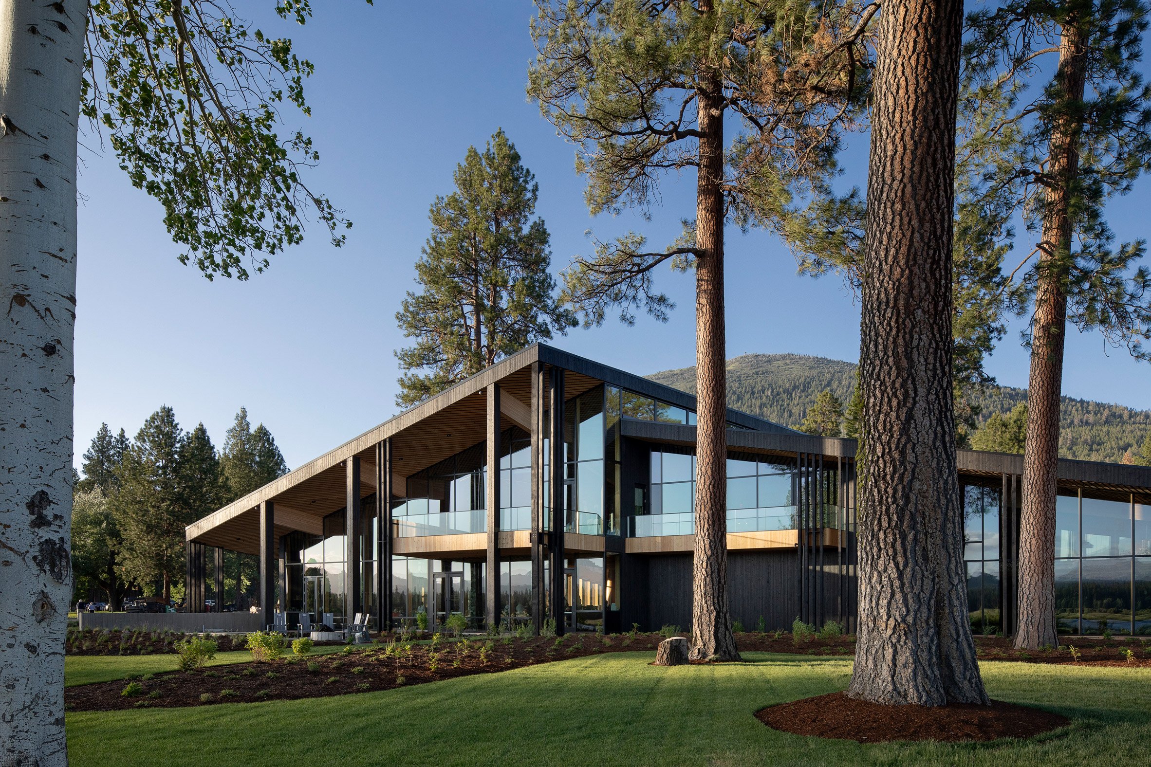 Hacker Architects Oregon lodge 美國奧勒岡州「黑孤峰牧場」新會館