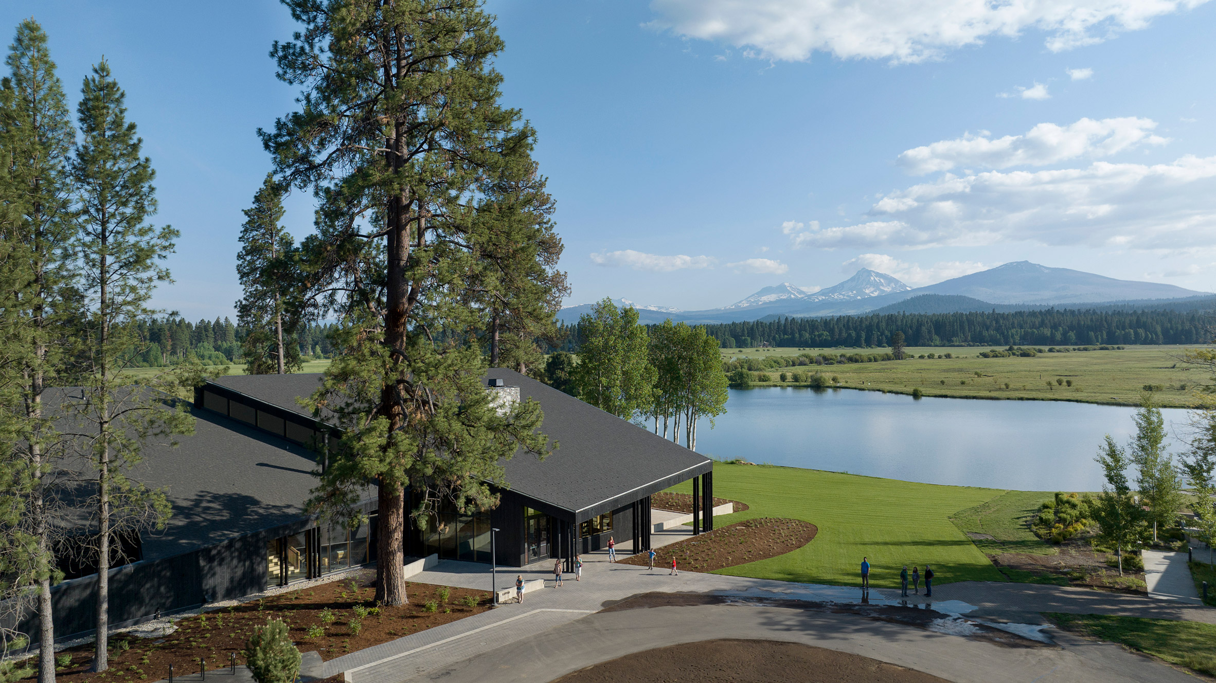 Hacker Architects Oregon lodge 美國奧勒岡州「黑孤峰牧場」新會館