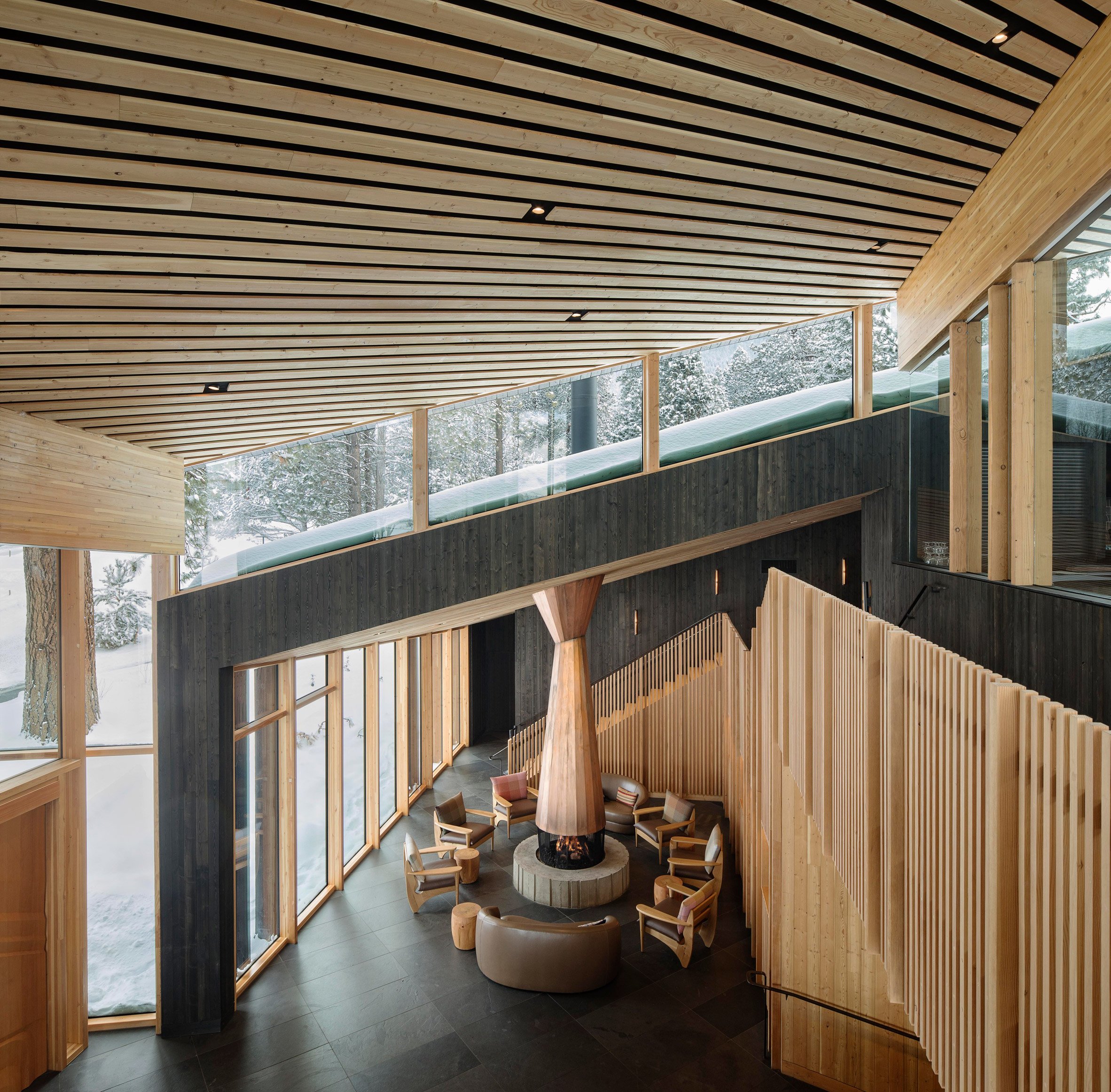 Hacker Architects Oregon lodge 美國奧勒岡州「黑孤峰牧場」新會館