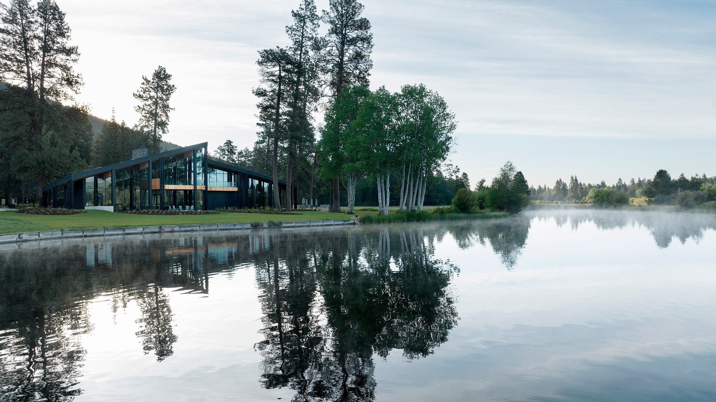 Hacker Architects Oregon lodge 美國奧勒岡州「黑孤峰牧場」新會館