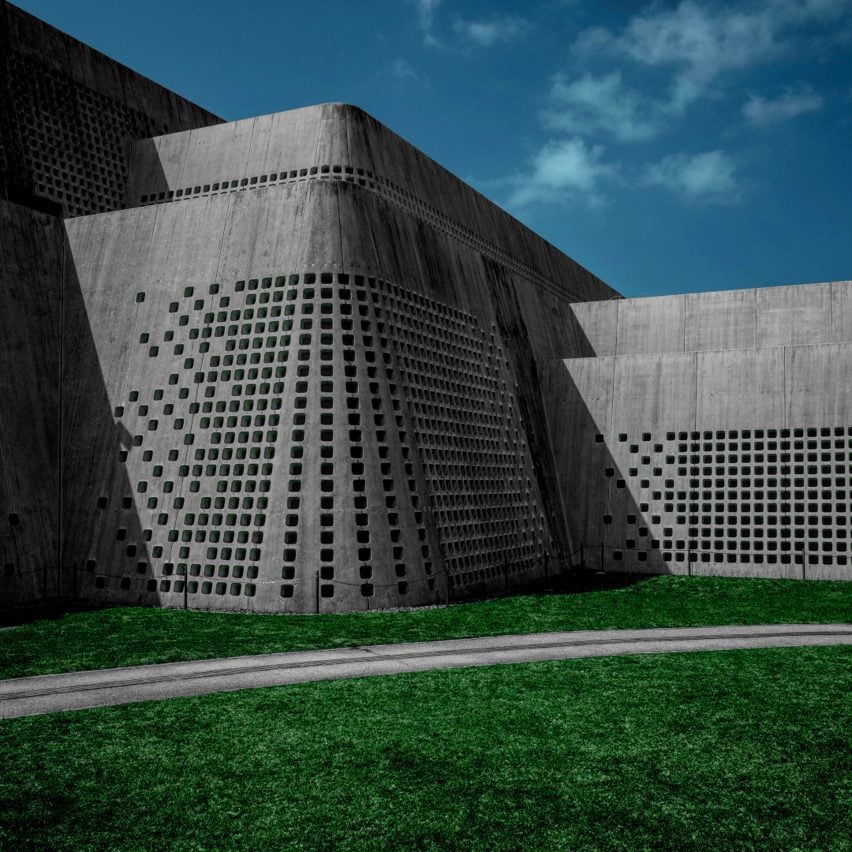 Okinawa Prefectural And Art Museum by Ishimoto and Niki Associates from Brutalist Japan Okinawa Prefectural And Art Museum, 2007, by Ishimoto and Niki Associates