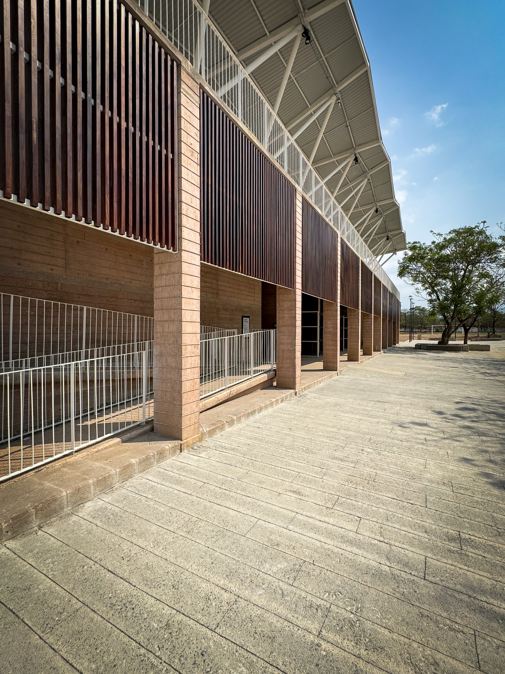 墨西哥體育園區鋼構看台 Deportivo Zanatepec AIDIA STUDIO