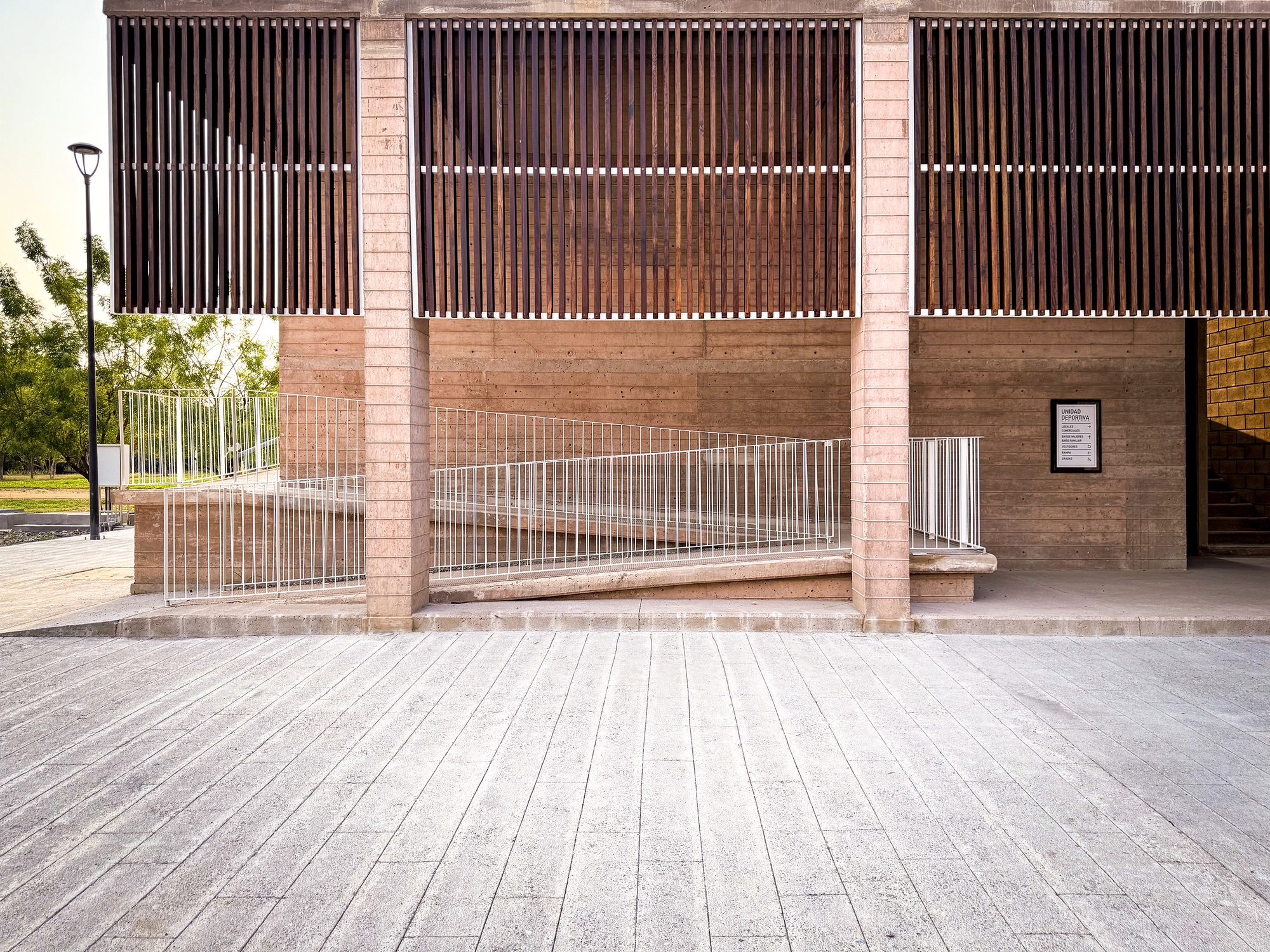 墨西哥體育園區鋼構看台 Deportivo Zanatepec AIDIA STUDIO