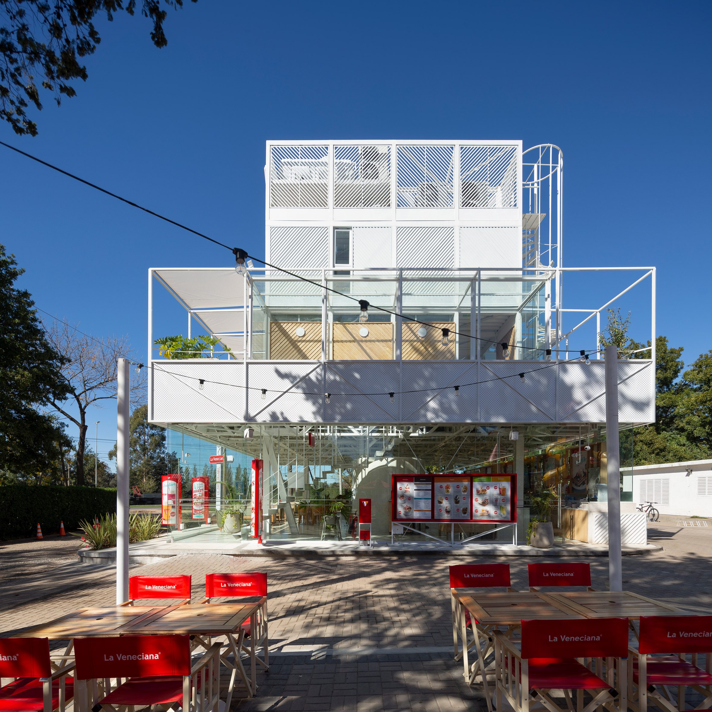 阿根廷 Veneciana Canning ICE CREAM 冰淇淋店 DRM Arquitectura