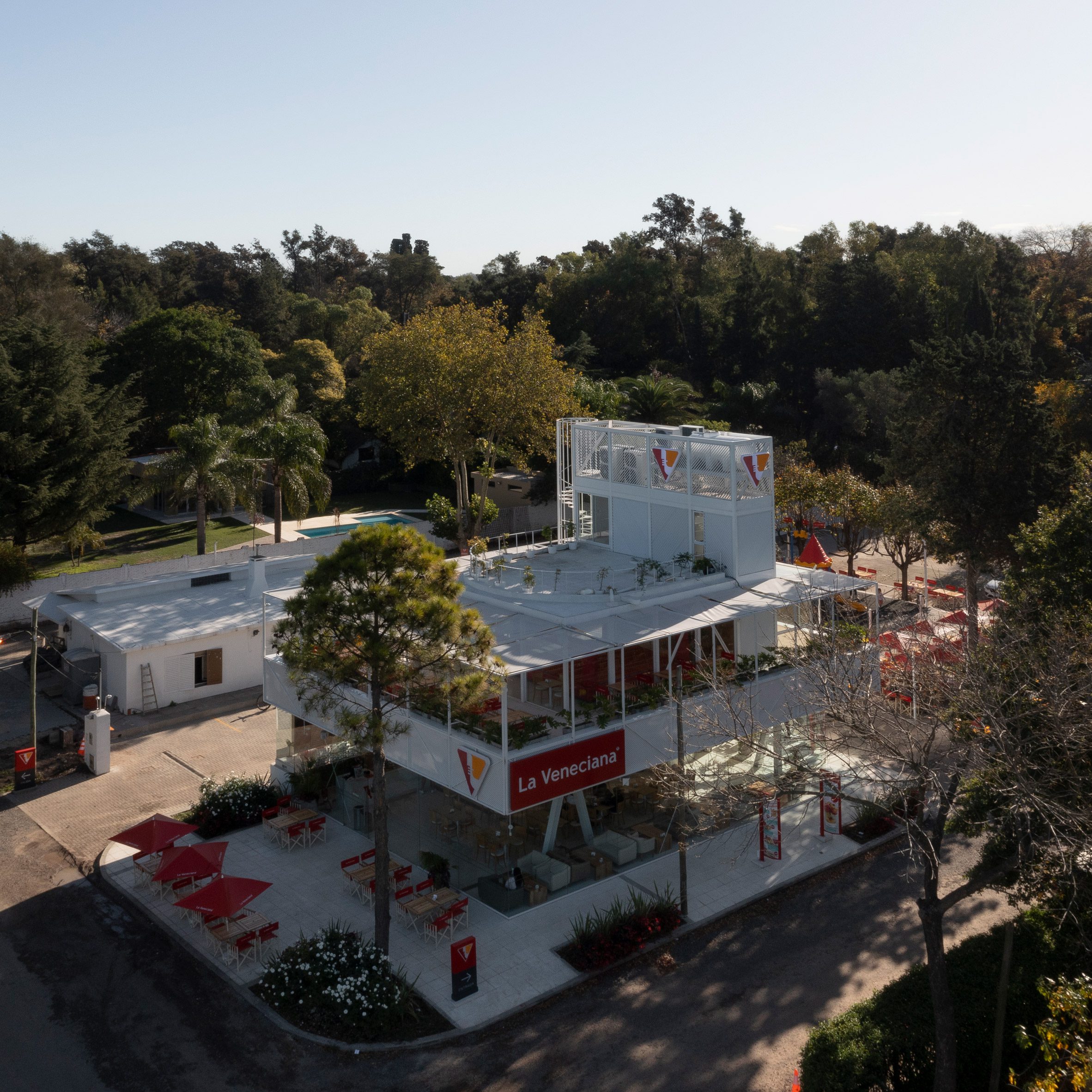 阿根廷 Veneciana Canning ICE CREAM 冰淇淋店 DRM Arquitectura