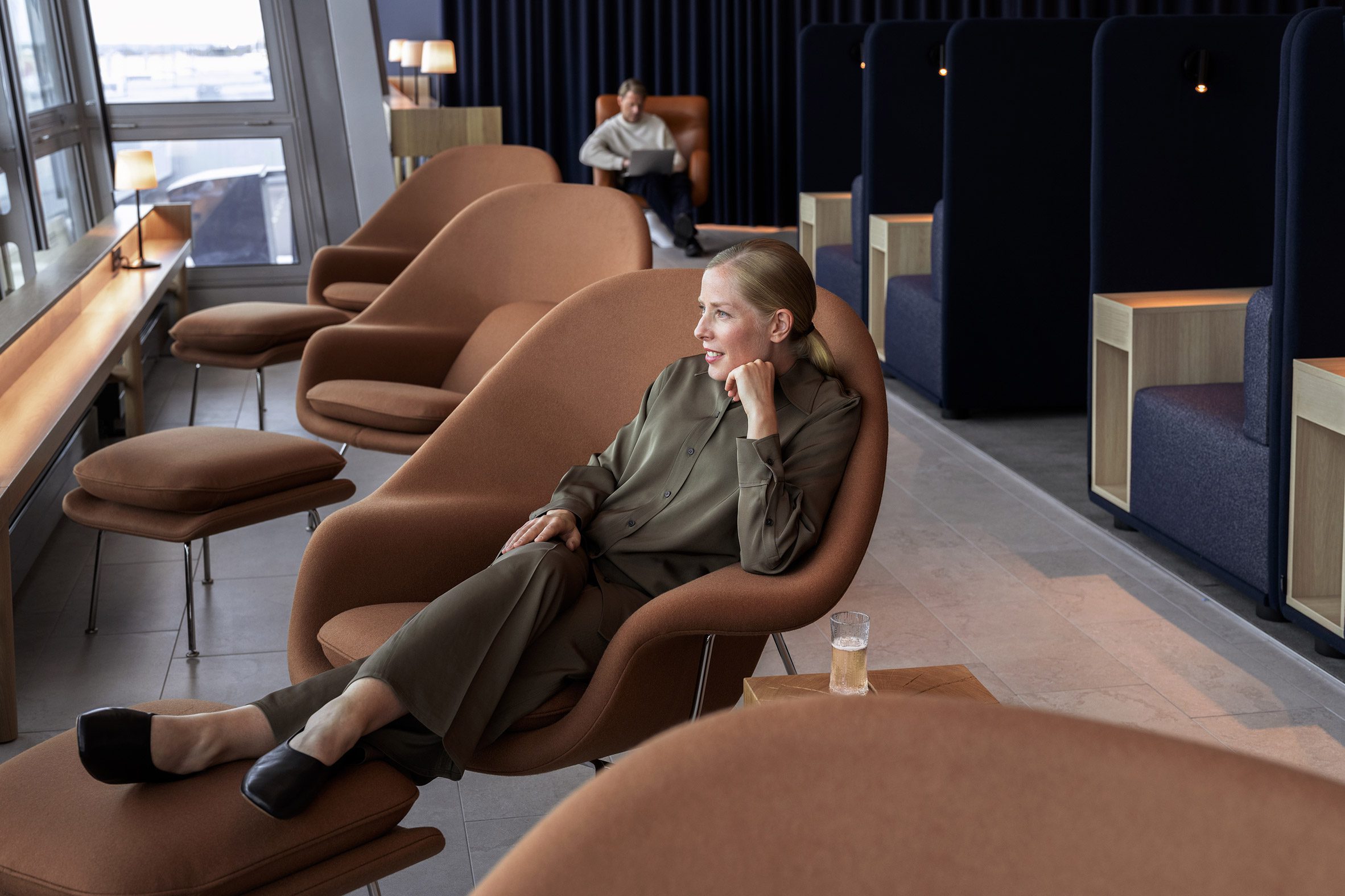 Helsinki Airport lounge 芬蘭航空貴賓室