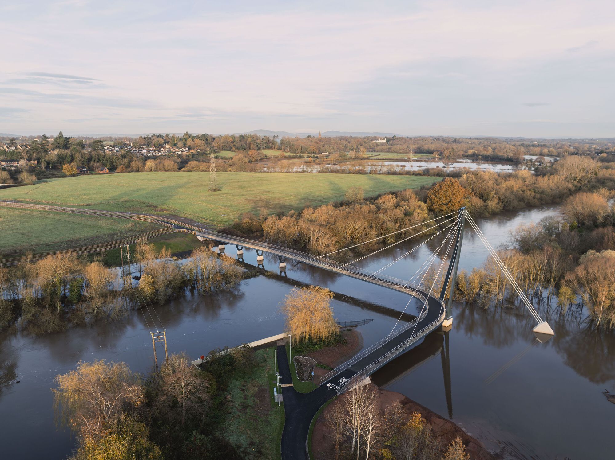 英國 Worcester Kepax Bridge 人行步橋