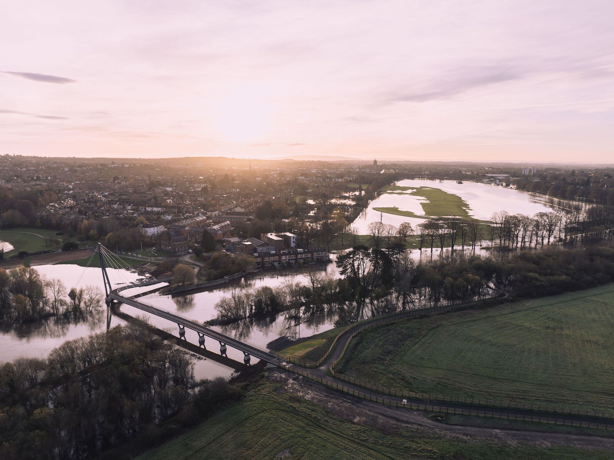 英國 Worcester Kepax Bridge 人行步橋