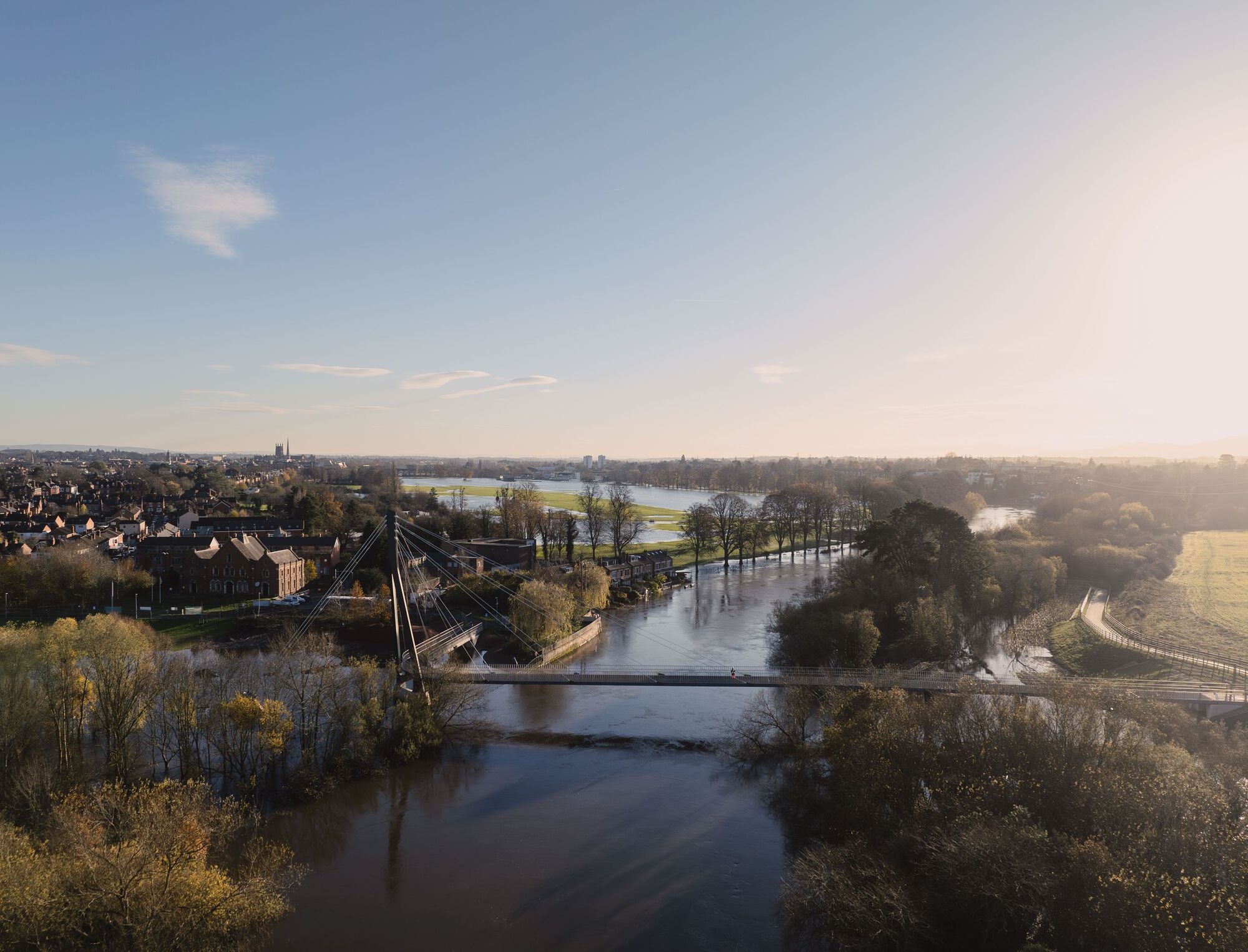 英國 Worcester Kepax Bridge 人行步橋