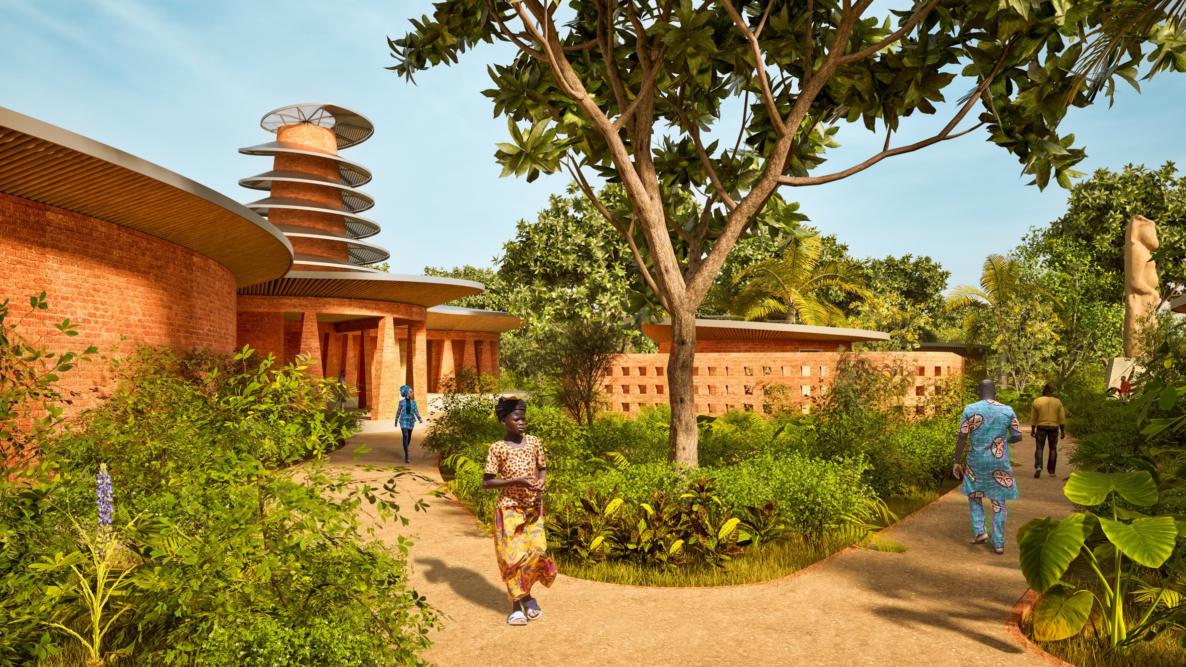 Kéré Architecture 公布多哥文化中心設計方案